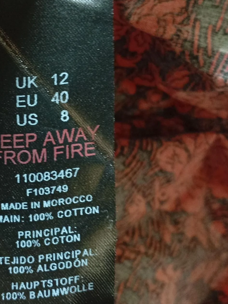 Topshop Mini Dress UK12 in Red - Image 6