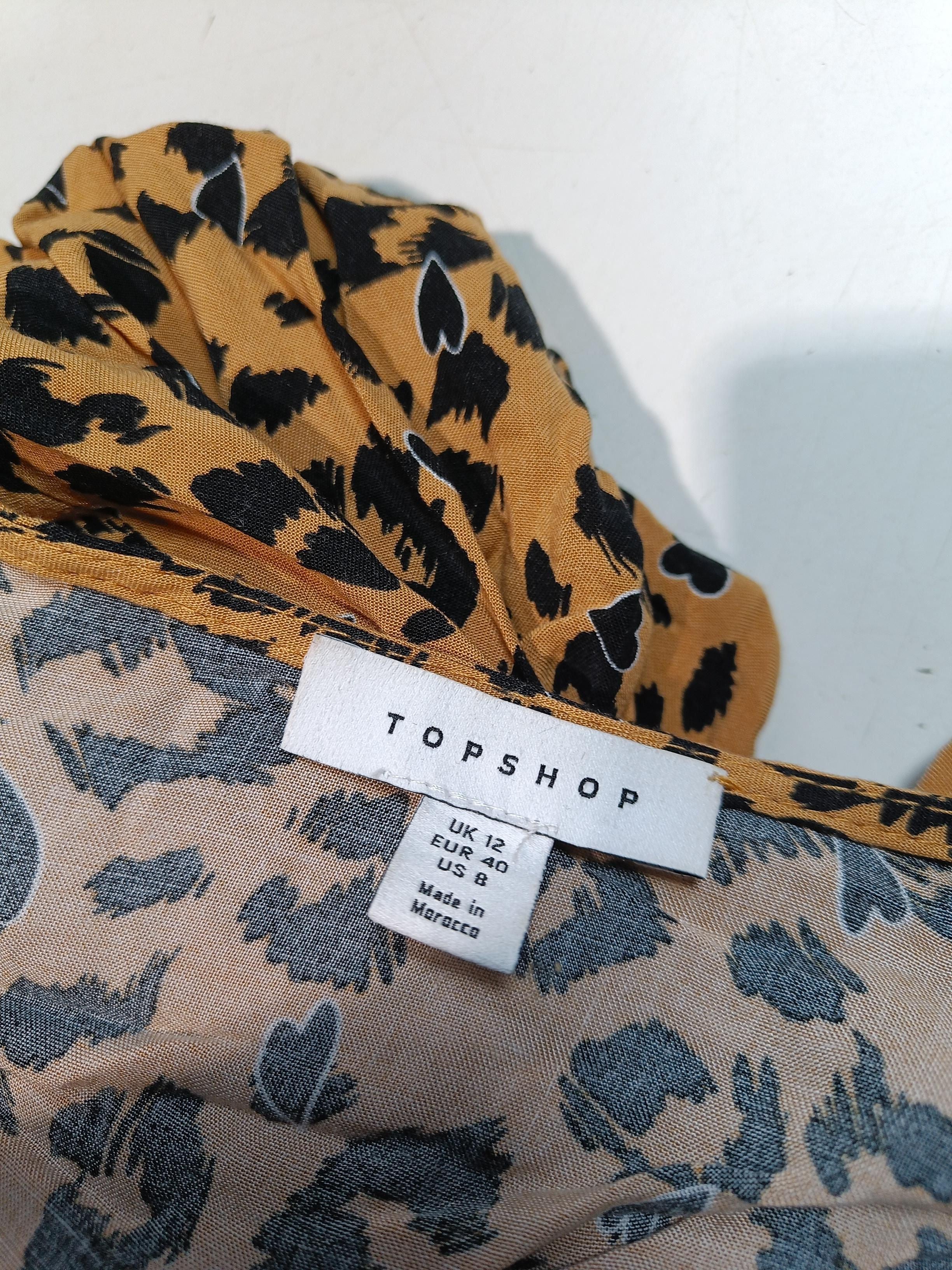Topshop Mini Dress UK12 in Yellow - Image 5