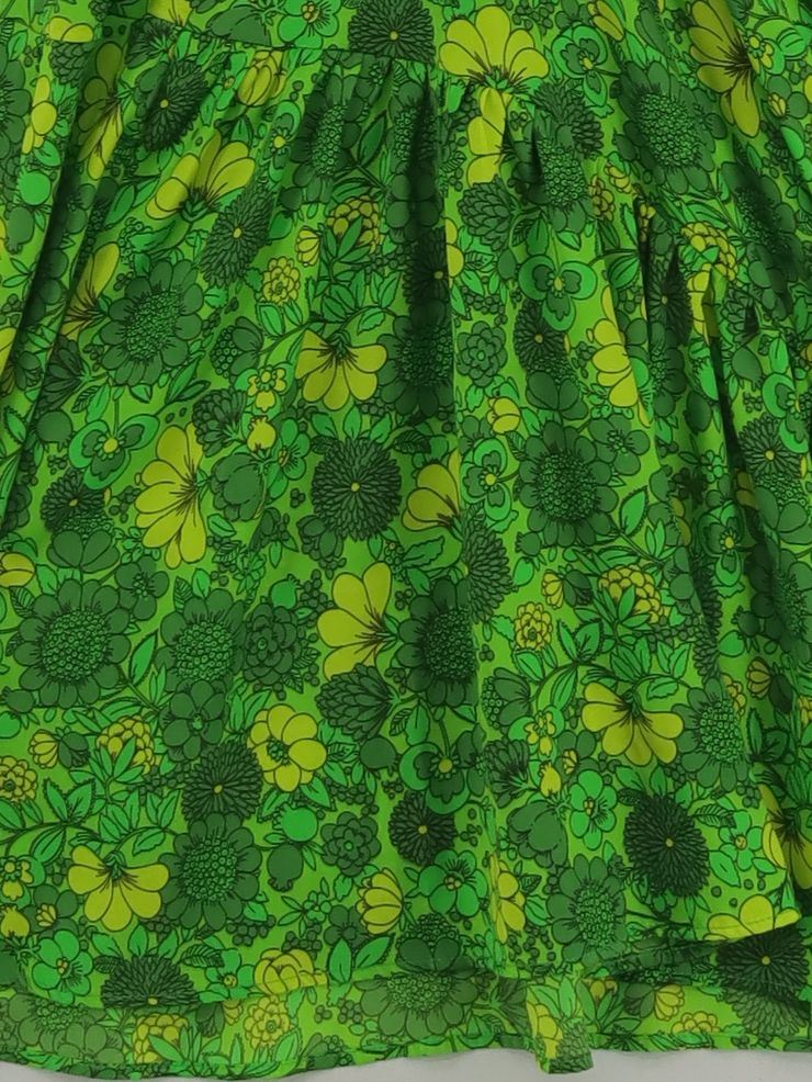 Topshop Mini Dress UK6 in Green - Image 4