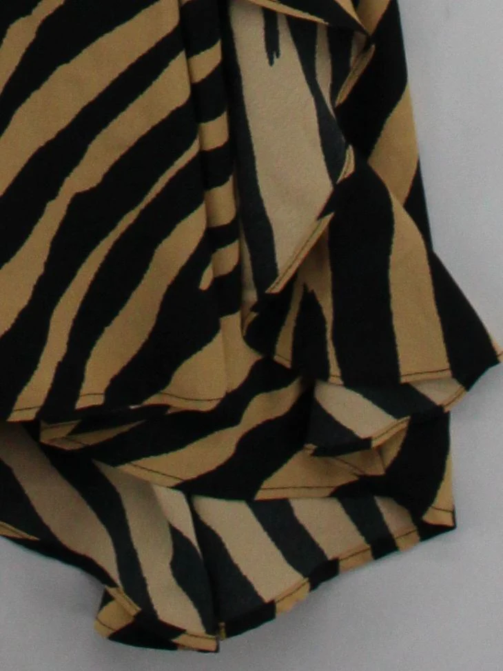 Topshop Mini Dress UK6 in Tan - Image 4