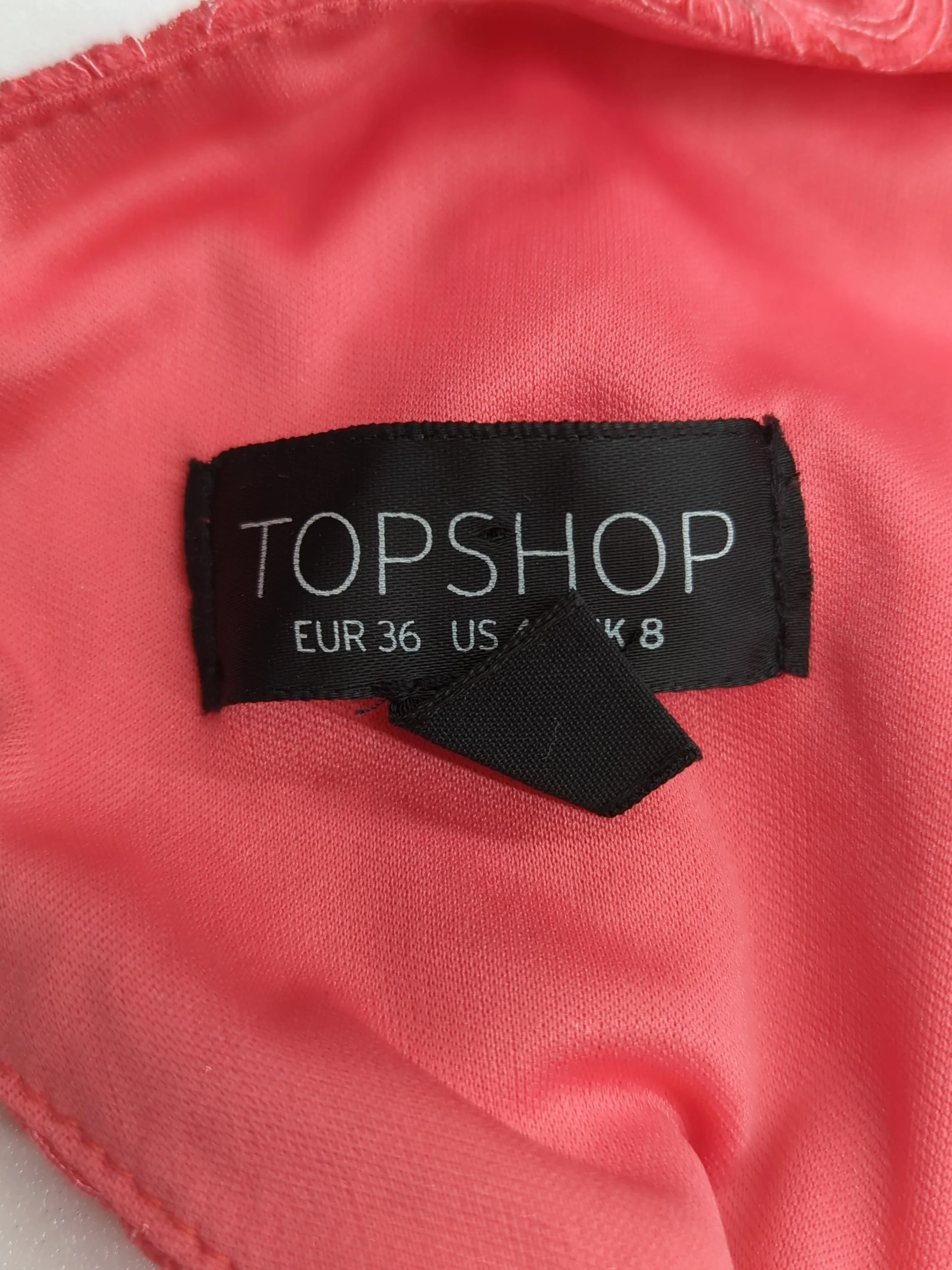 Topshop Mini Dress UK8 in Pink - Image 5