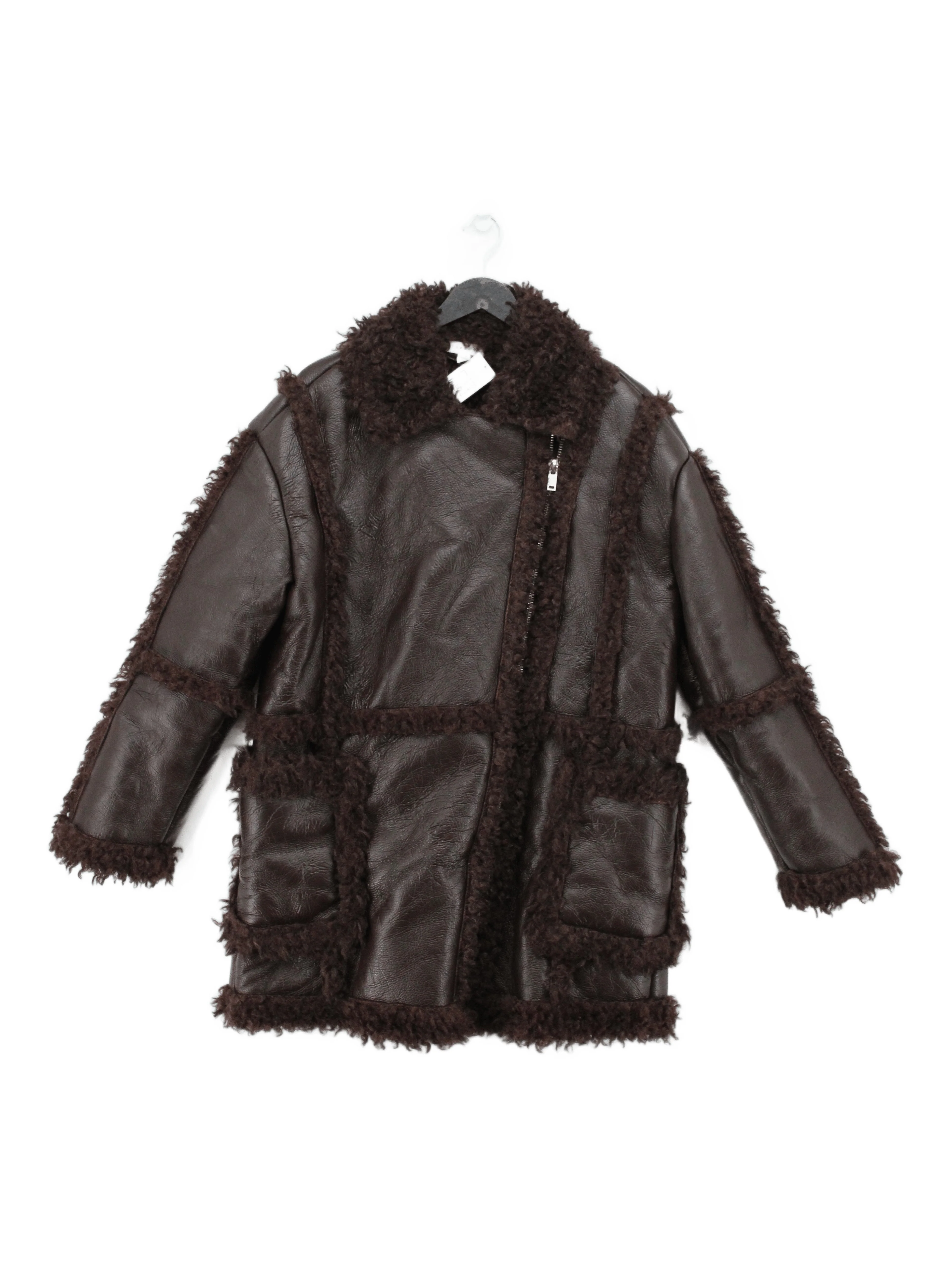 Topshop Motorcycle Jacket jacket brown