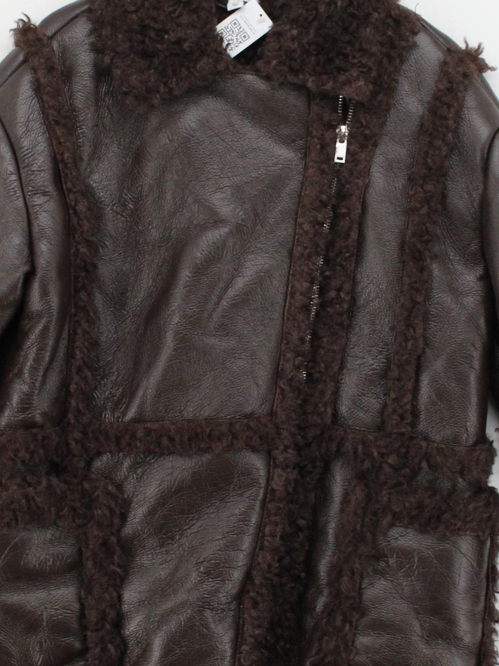 Topshop Motorcycle Jacket jacket brown - Image 3