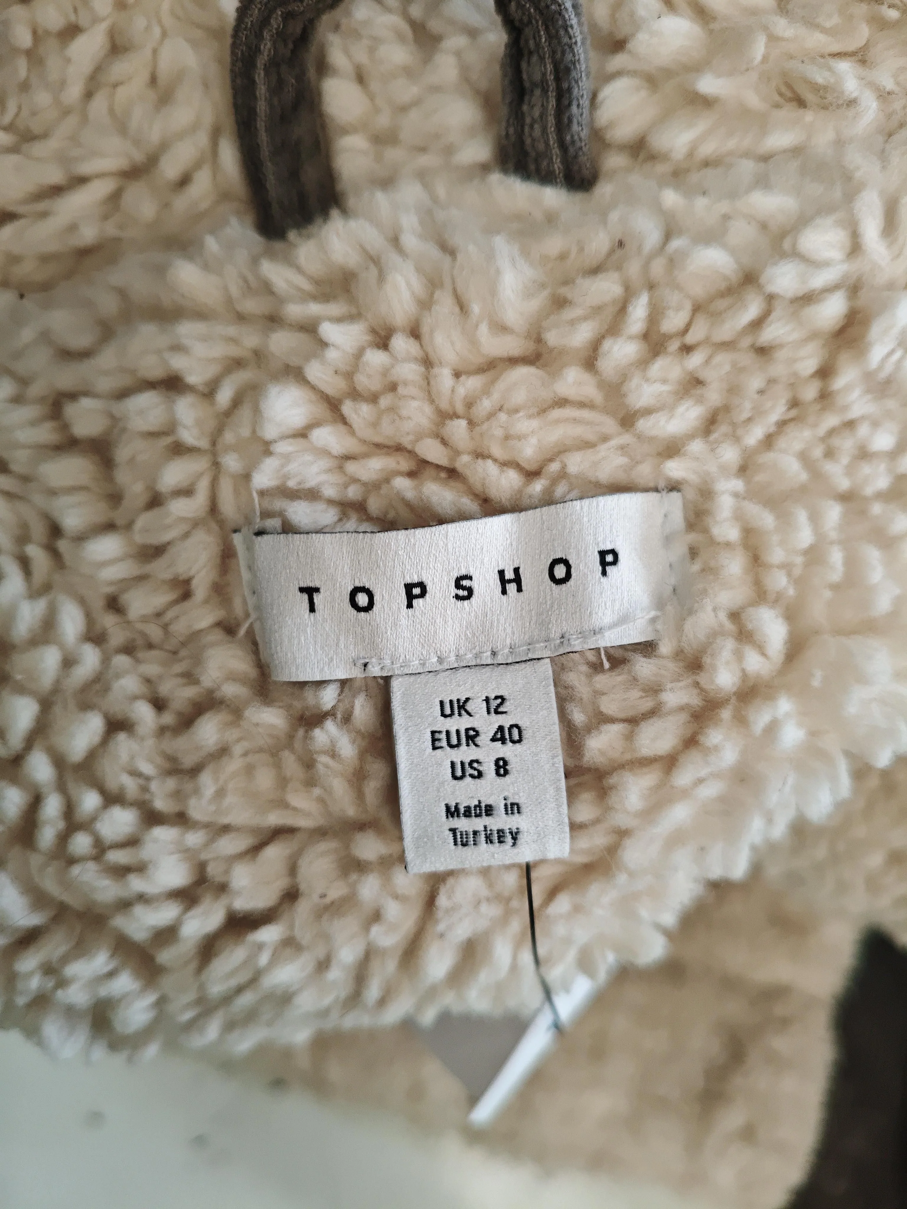 Topshop Motorcycle Jacket jacket grey - Image 5