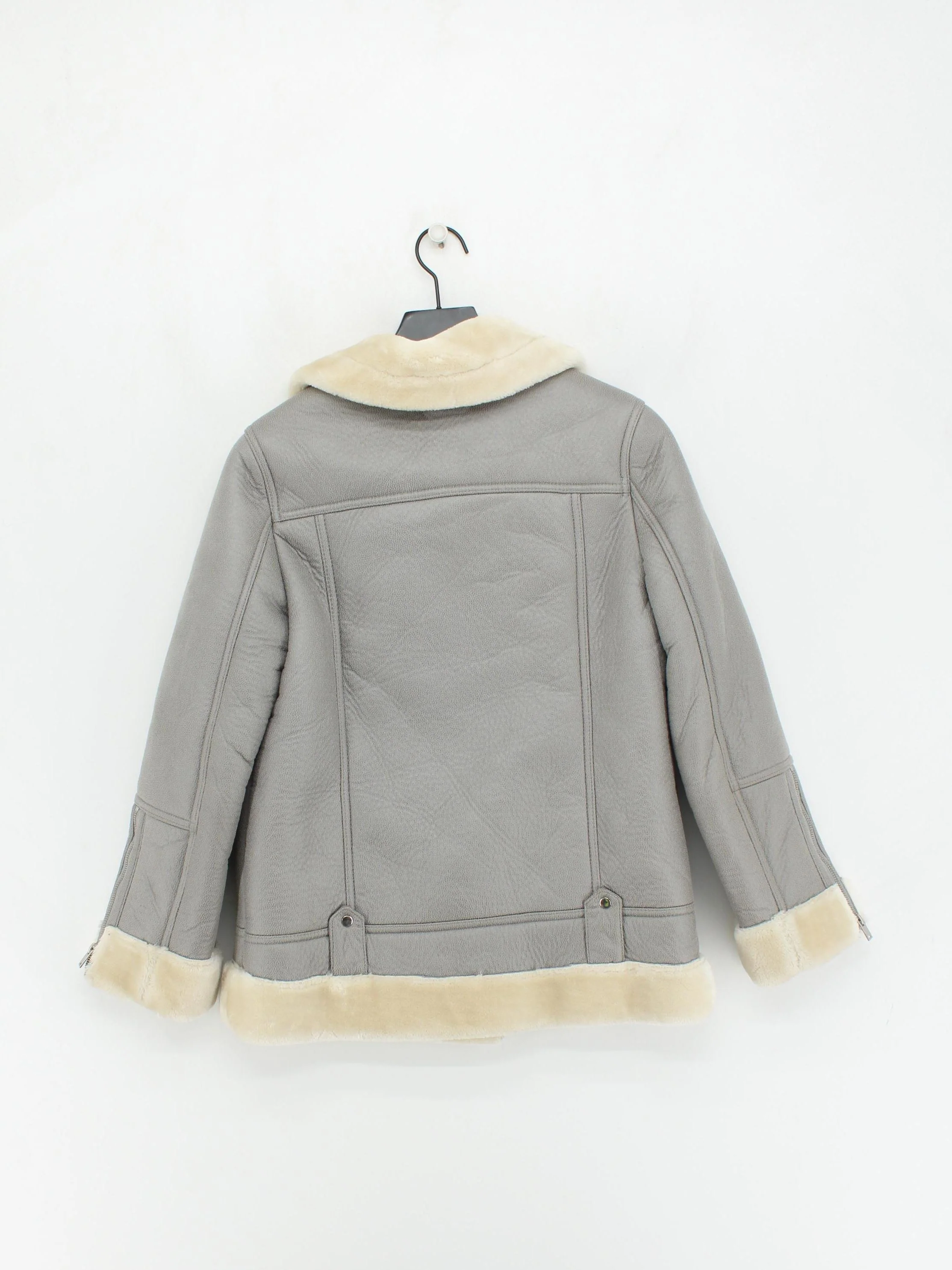 Topshop Motorcycle Jacket jacket grey - Image 2
