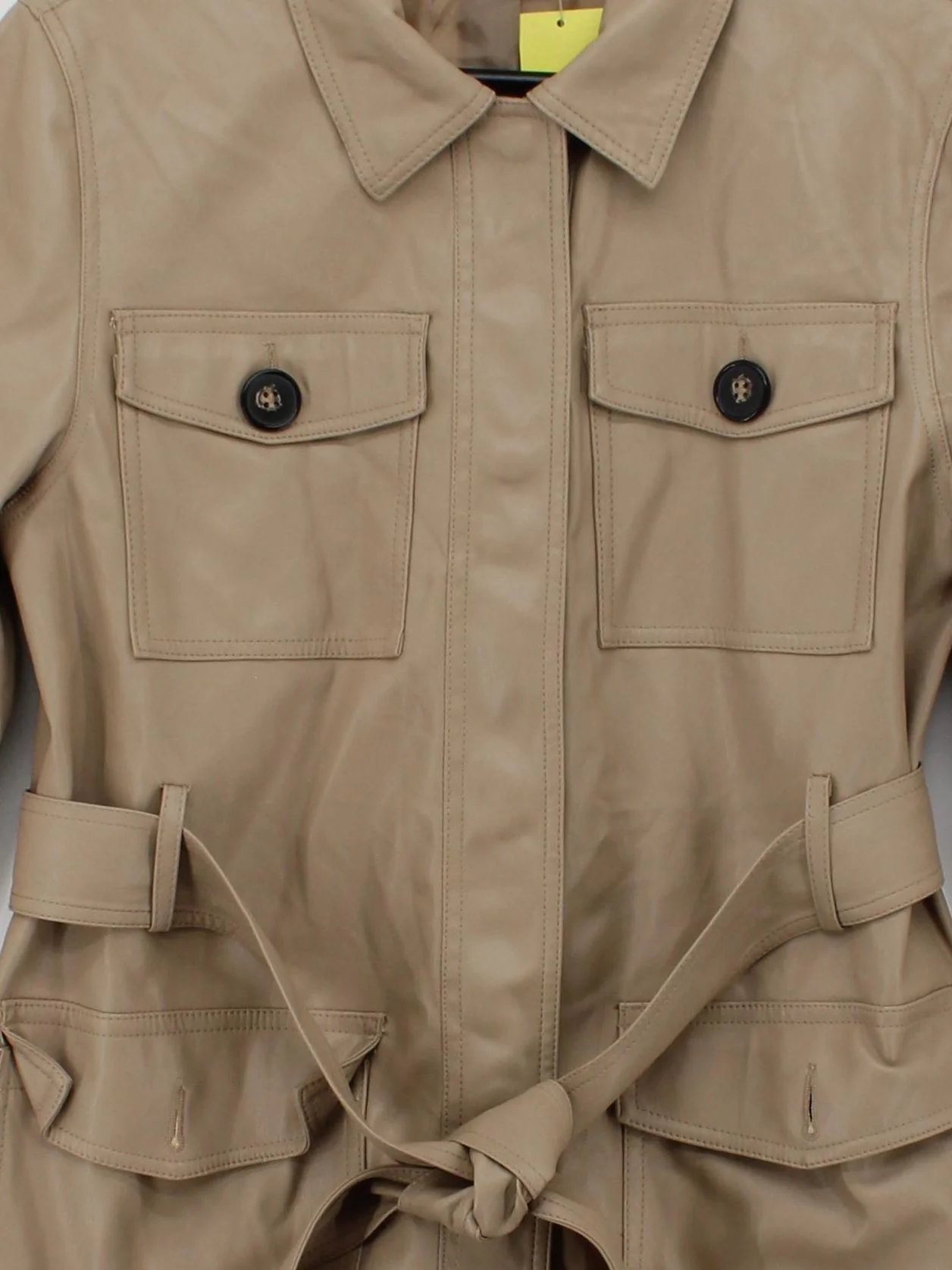 Topshop Motorcycle Jacket jacket tan - Image 3