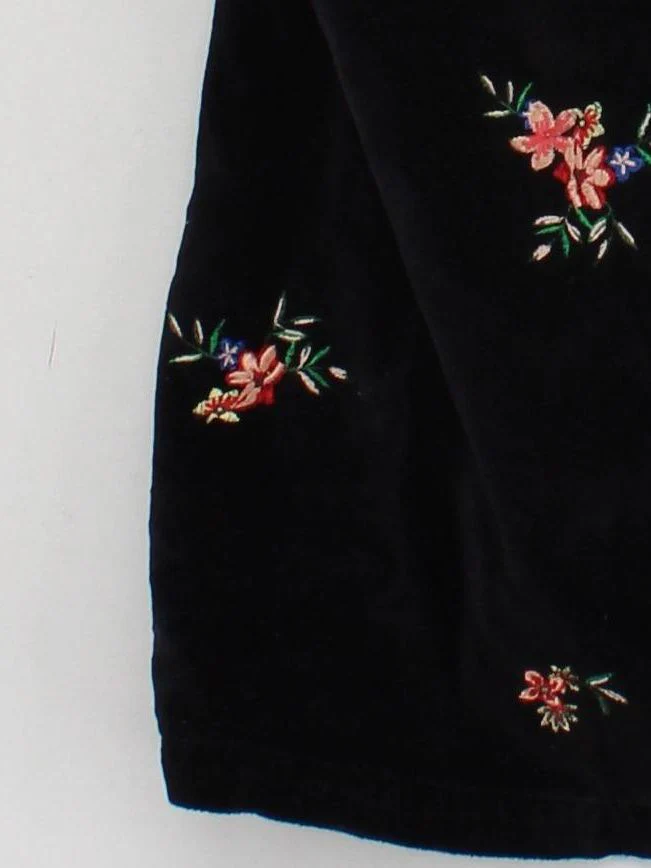 Topshop Pinafore/Dungaree Mini Dress UK10 in Black - Image 4