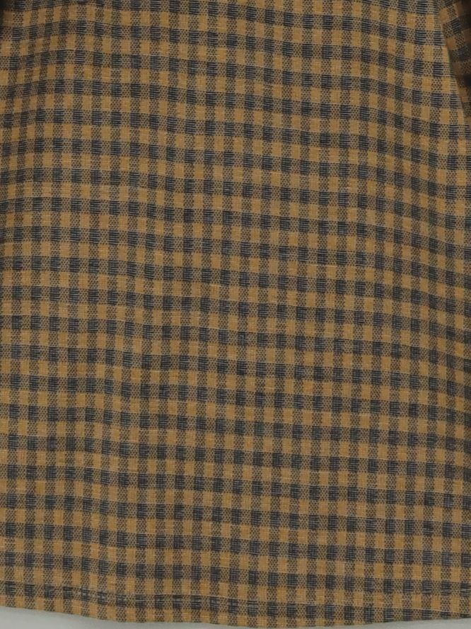 Topshop Pinafore/Dungaree Mini Dress UK12 in Brown - Image 4