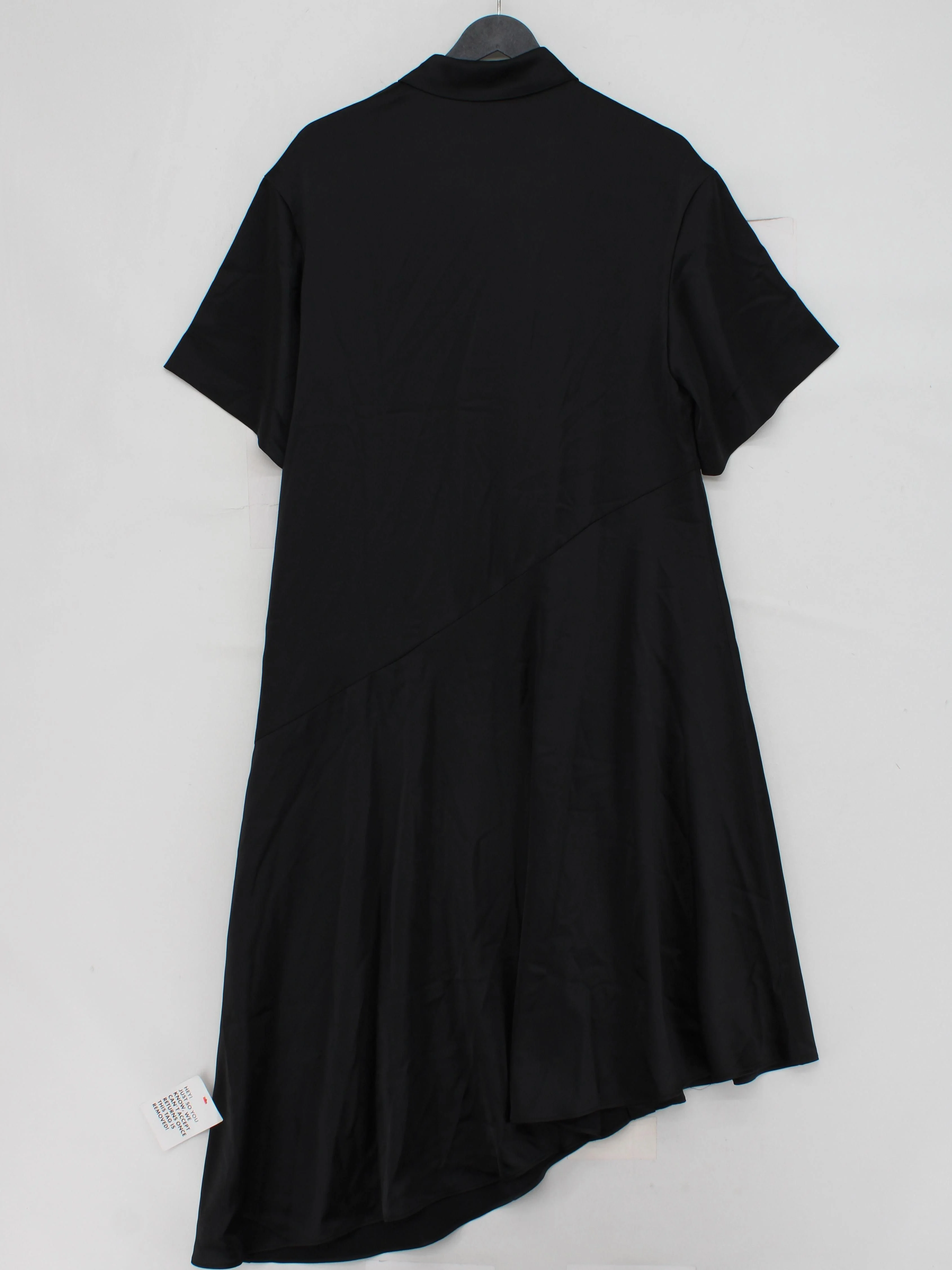 Topshop Shirt Midi Dress UK10 in Black - Image 2