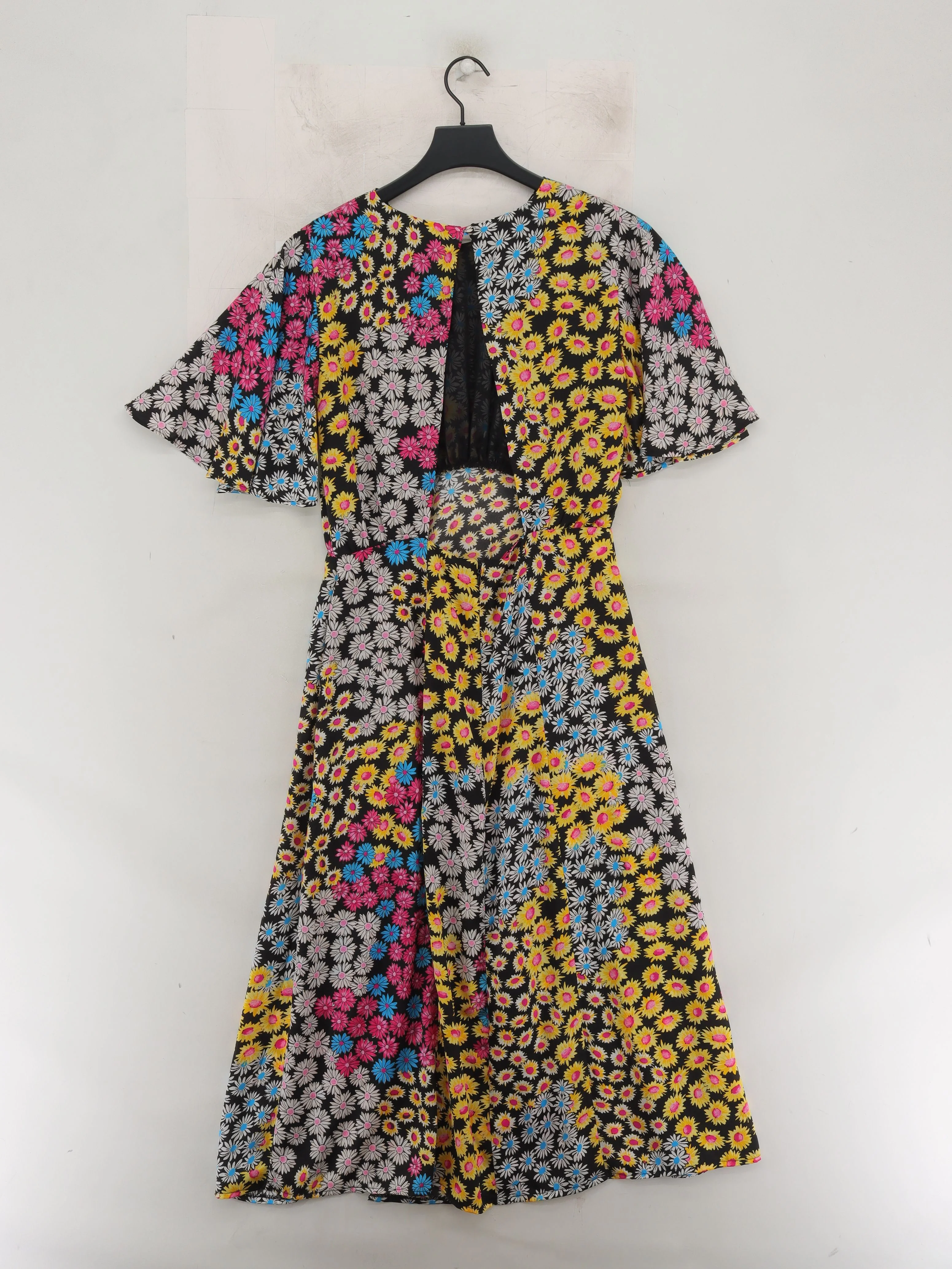 Topshop Shirt Midi Dress UK12 in Multi - Image 2