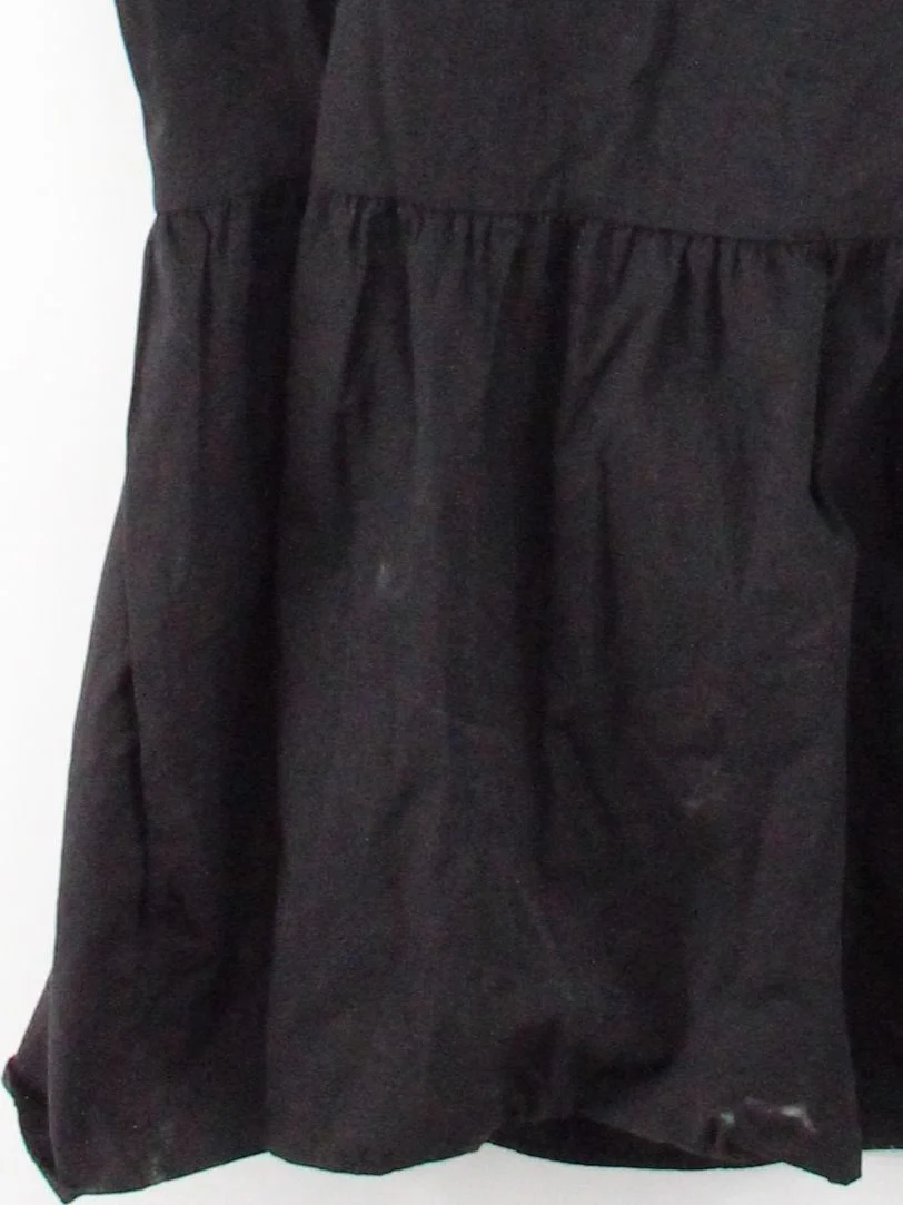 Topshop Shirt Midi Dress UK14 in Black - Image 4