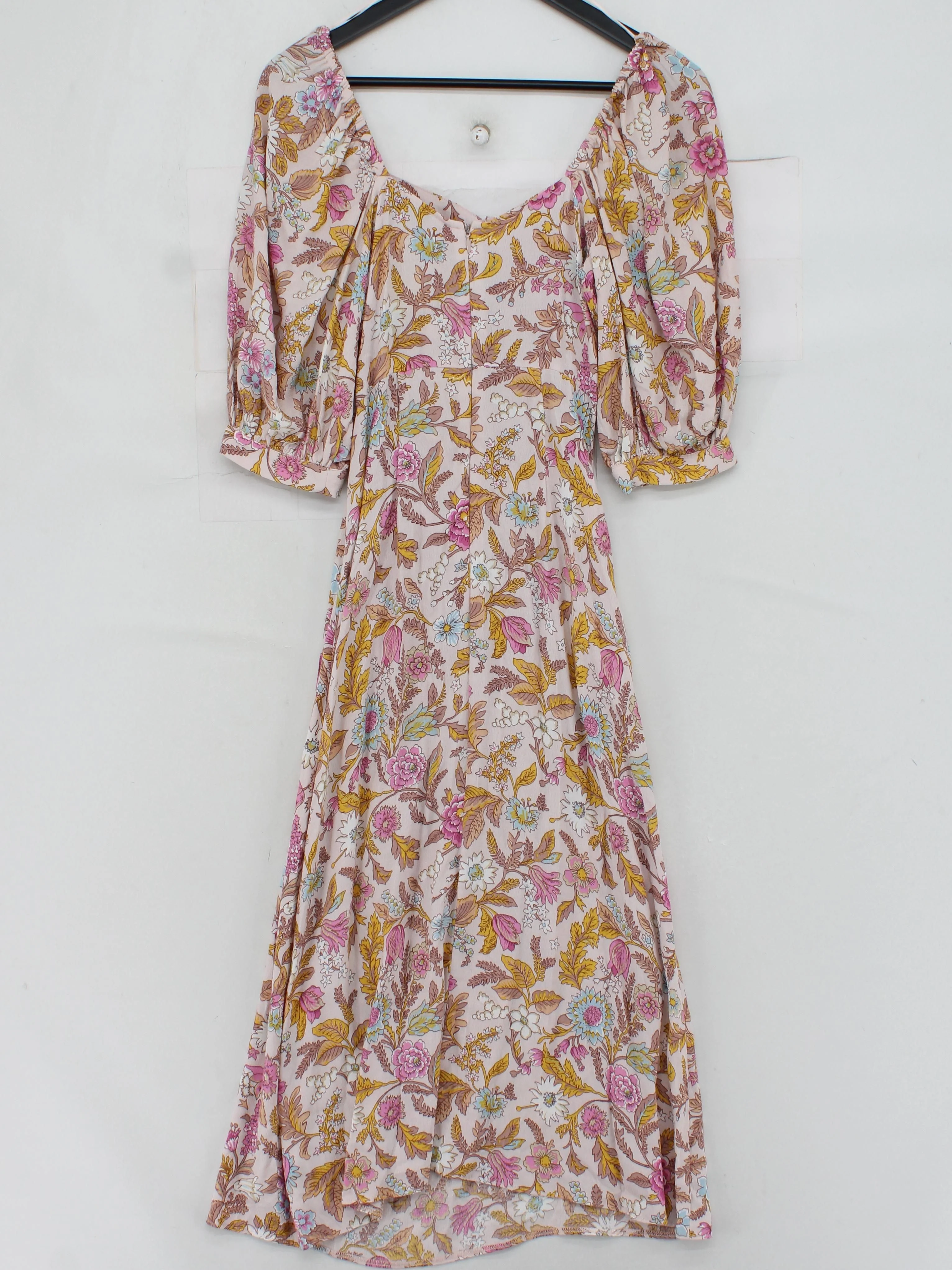 Topshop Shirt Midi Dress UK6 in Multi - Image 2