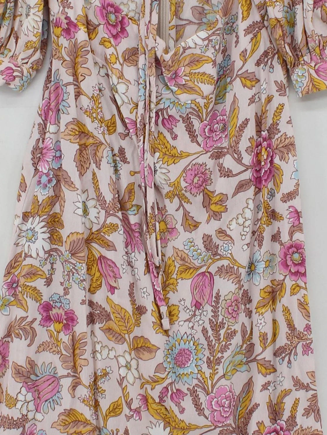 Topshop Shirt Midi Dress UK6 in Multi - Image 3