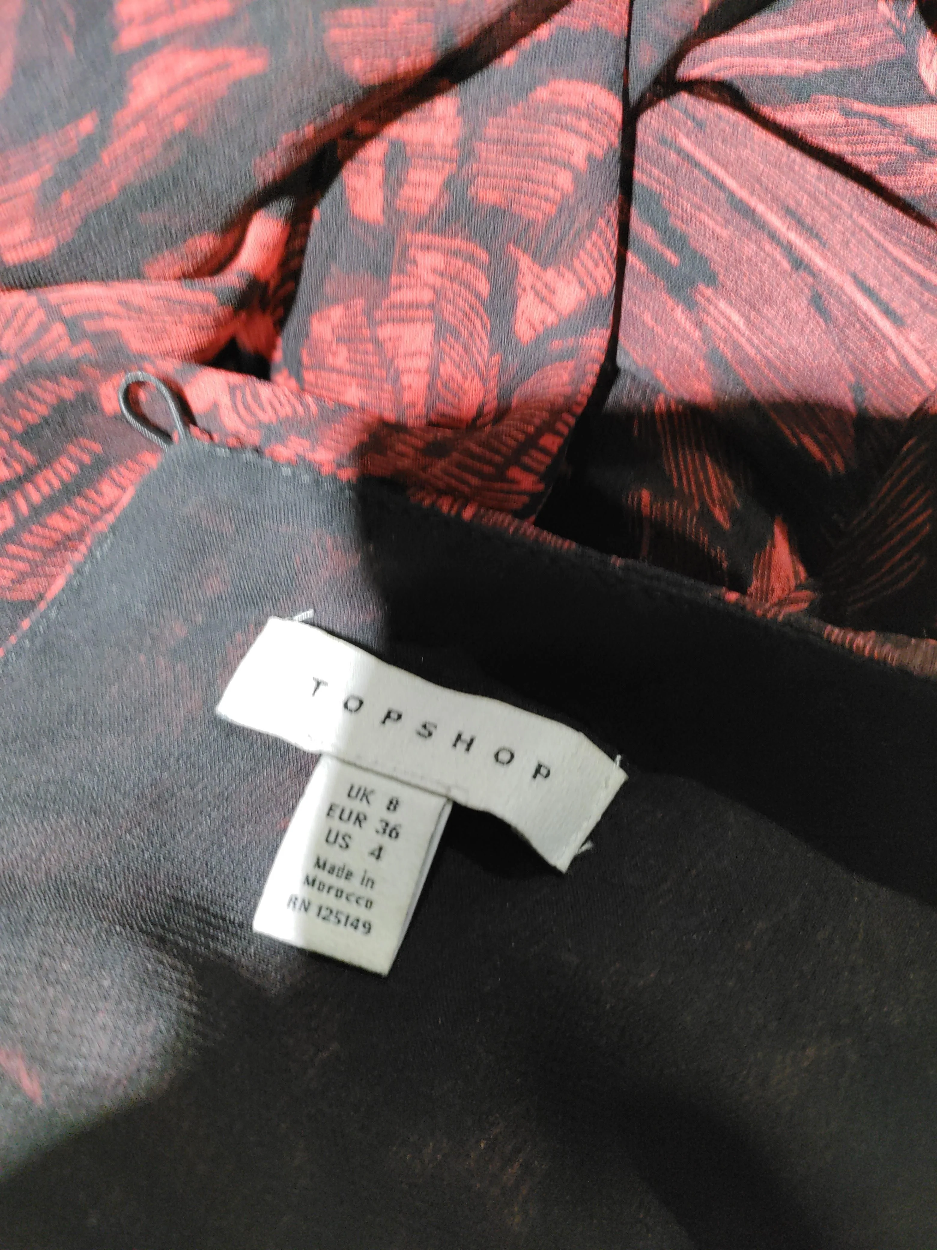 Topshop Shirt Midi Dress UK8 in Multi - Image 5