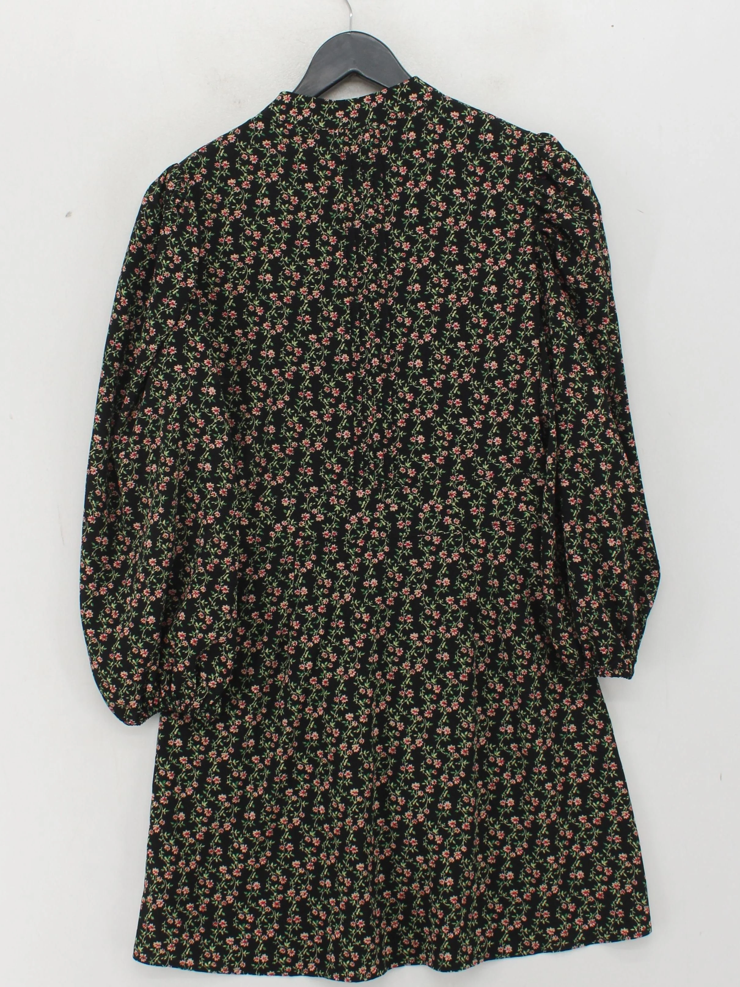 Topshop Shirt Mini Dress UK10 in Black - Image 2