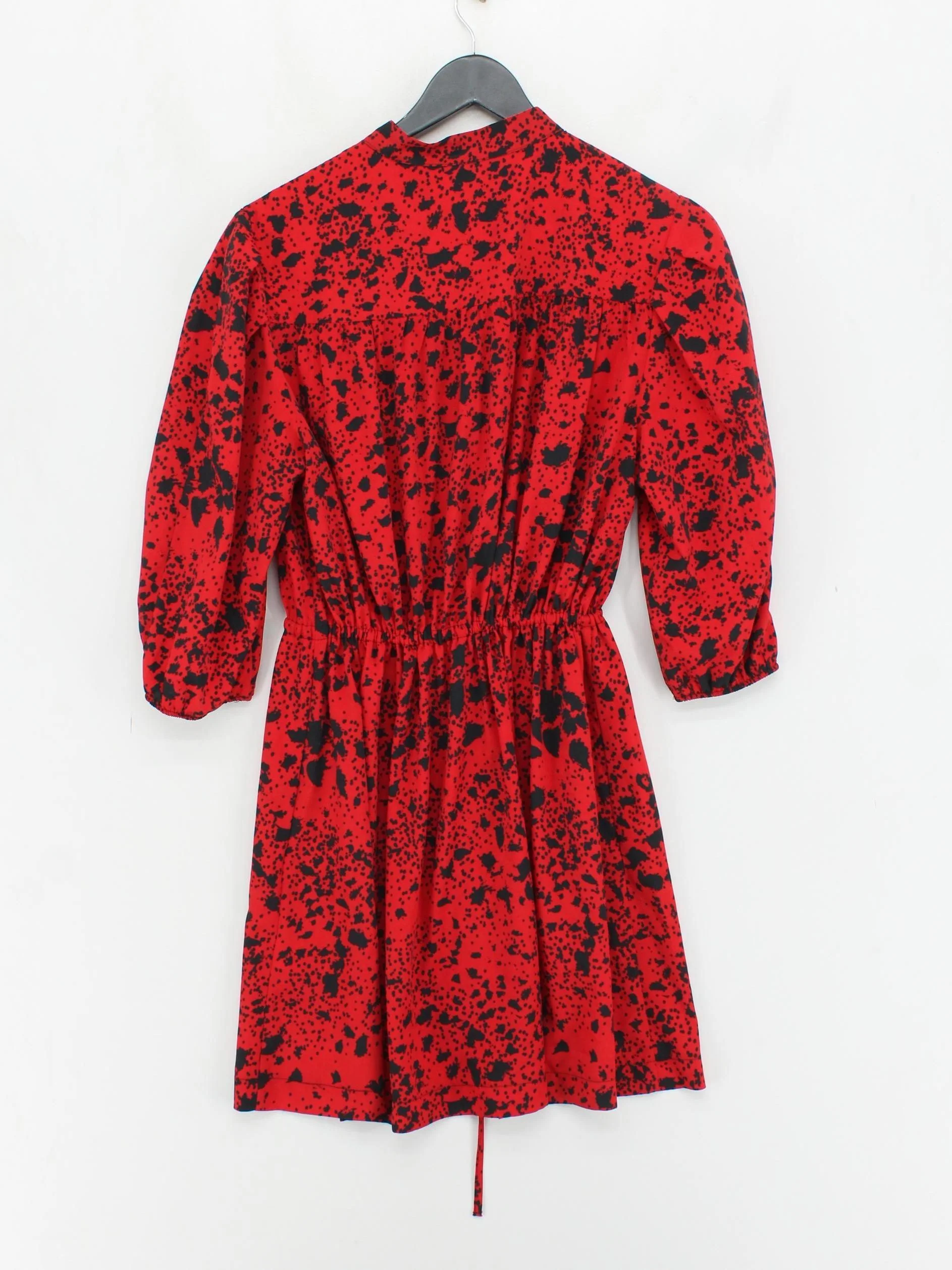 Topshop Shirt Mini Dress UK10 in Red - Image 2