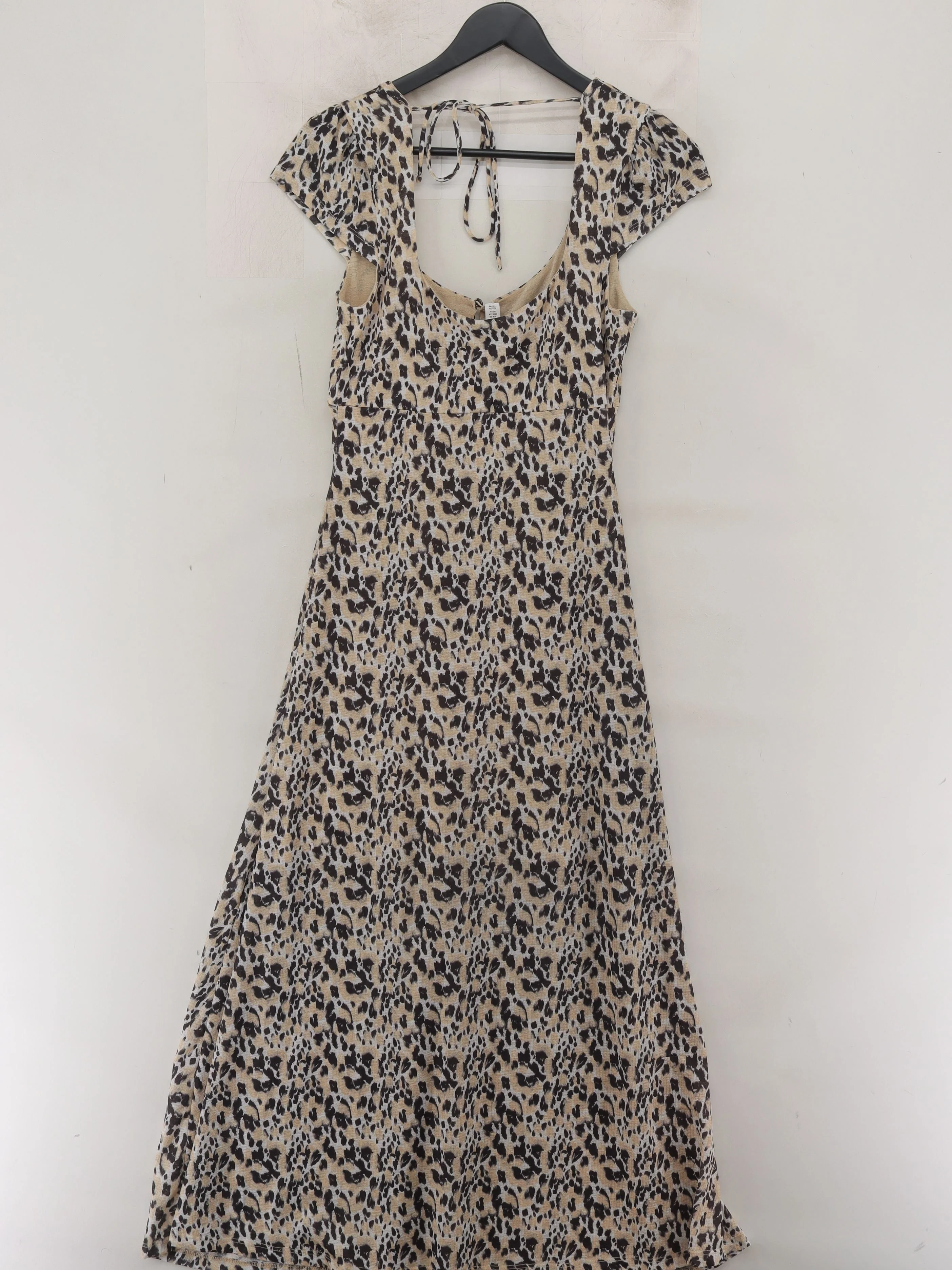 Topshop Skater Midi Dress UK10 in Multi - Image 2