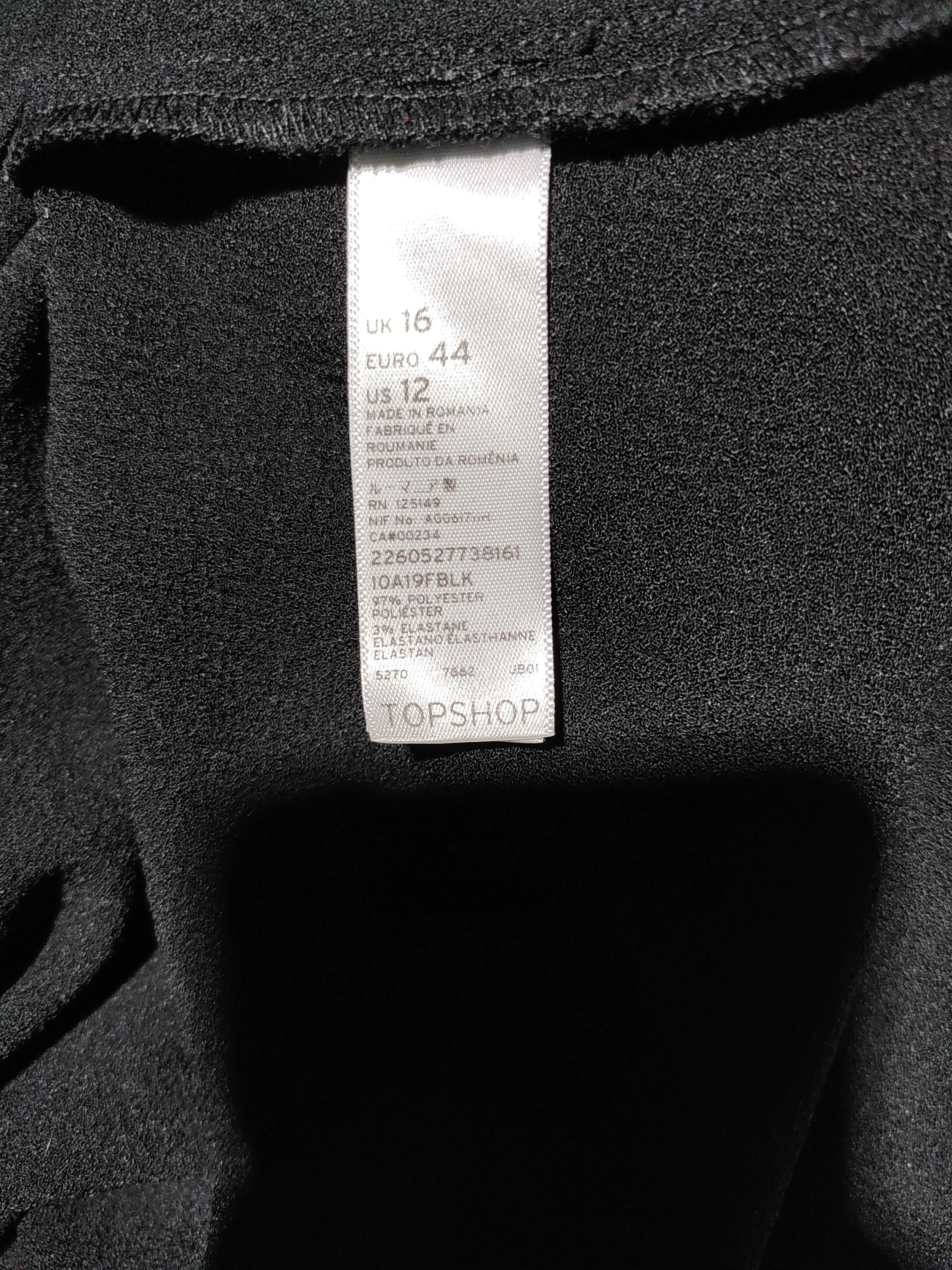Topshop Skater Mini Dress in Black - Image 6
