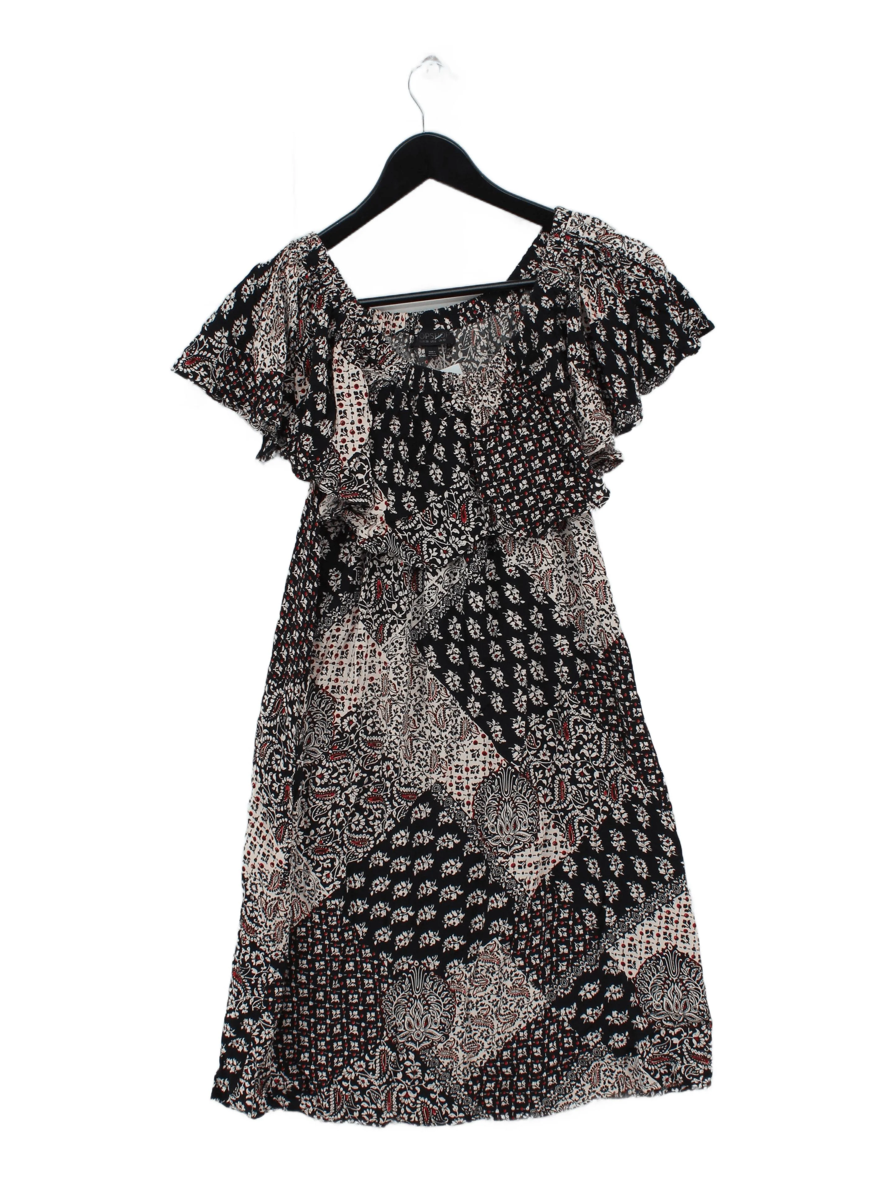 Topshop Skater Mini Dress UK10 in Multi
