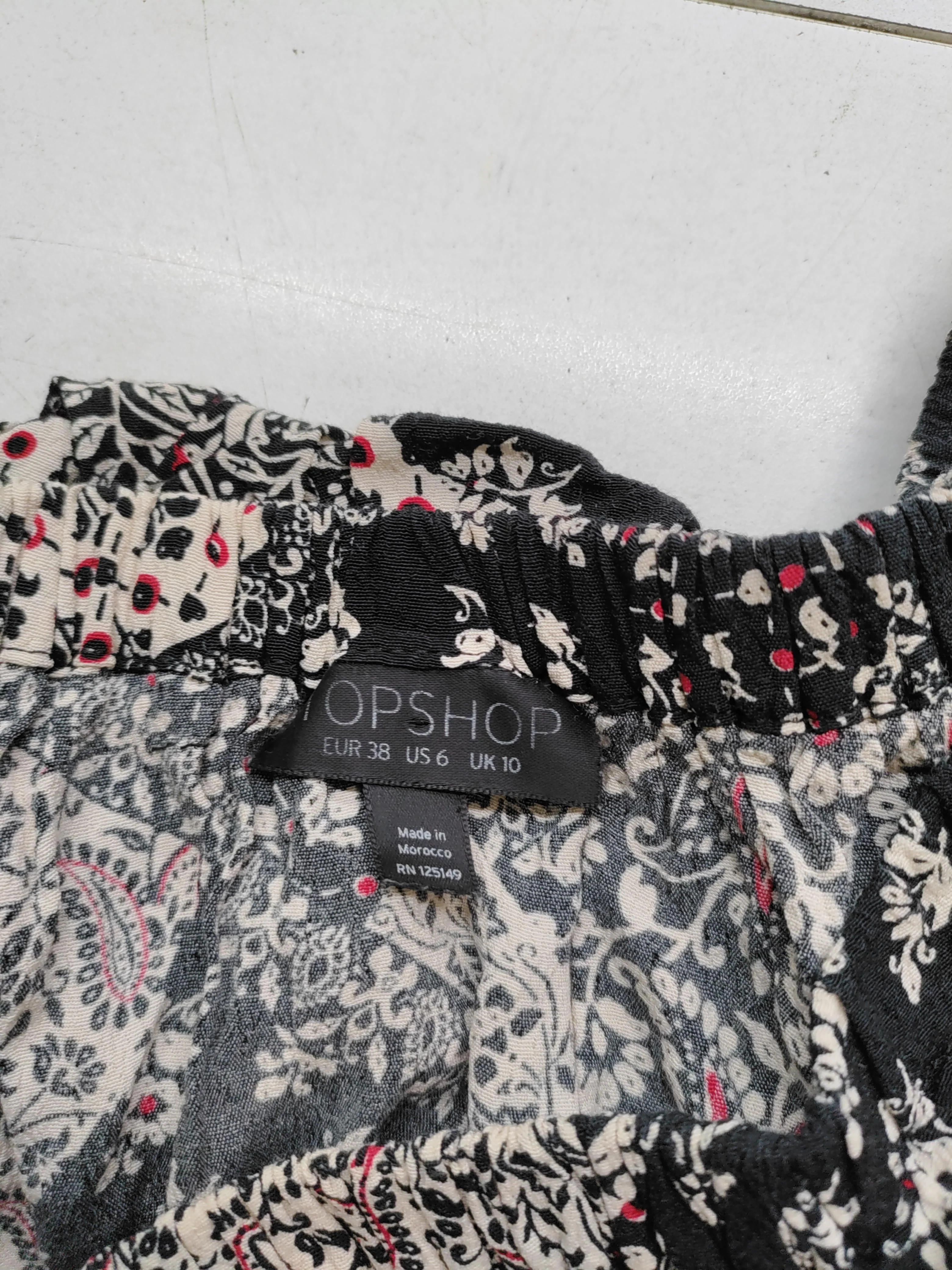 Topshop Skater Mini Dress UK10 in Multi - Image 5