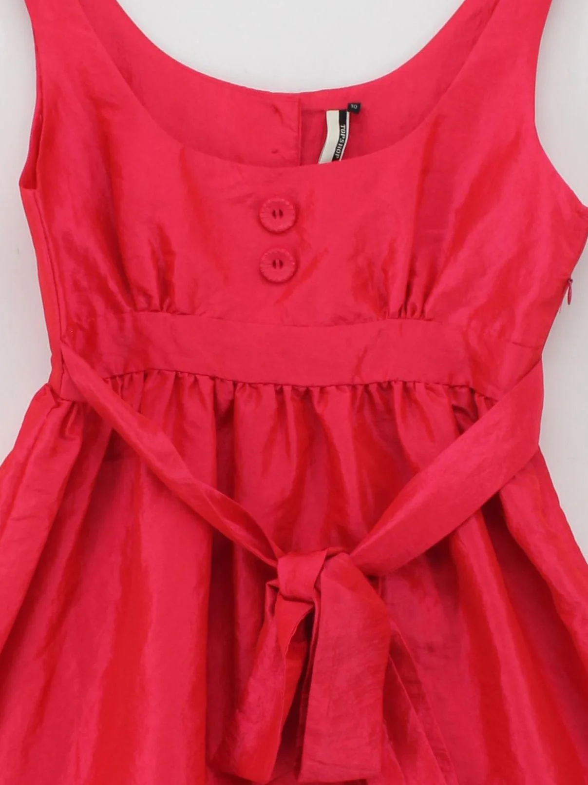 Topshop Skater Mini Dress UK10 in Pink - Image 3
