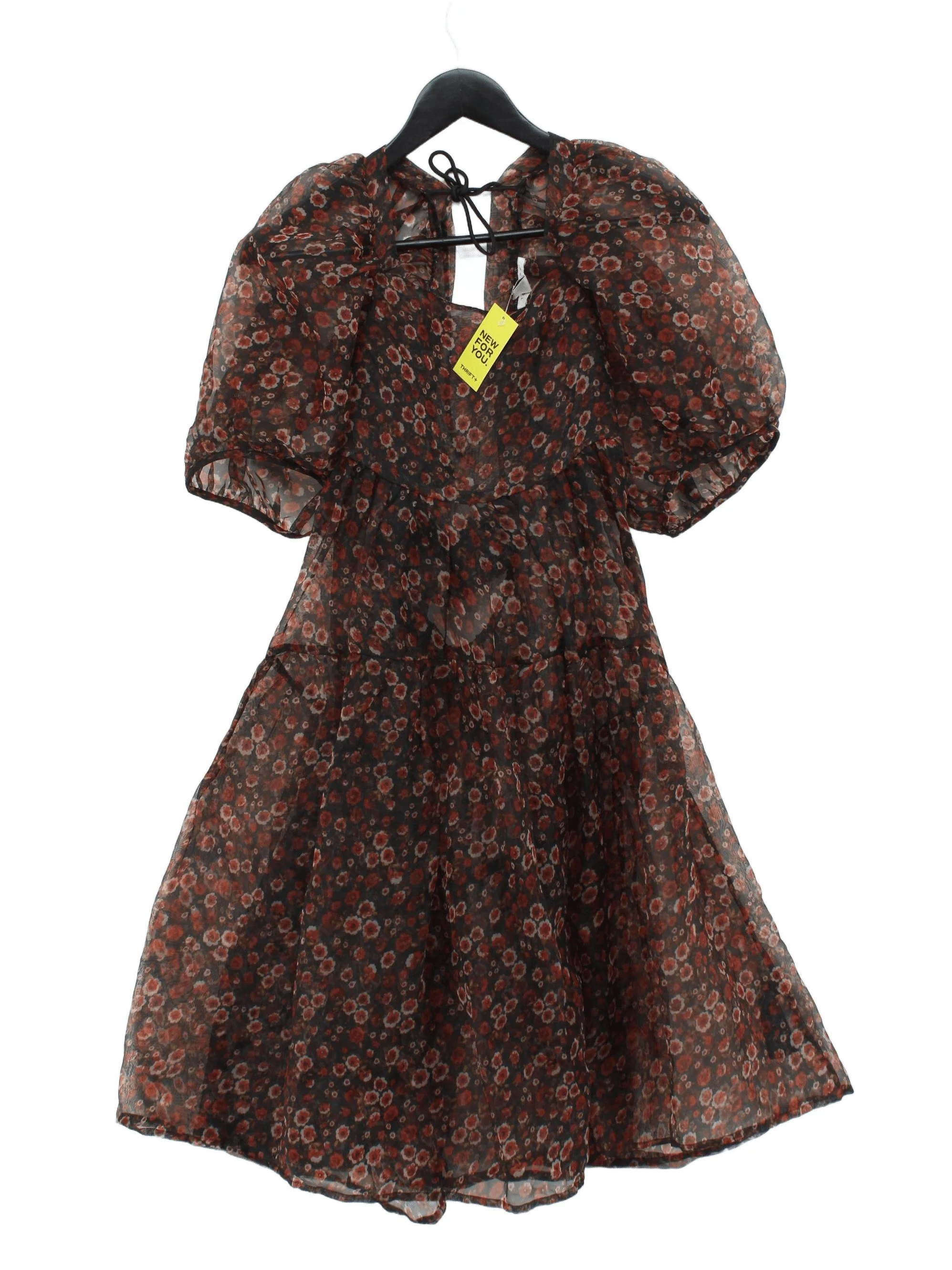 Topshop Skater Mini Dress UK14 in Multi