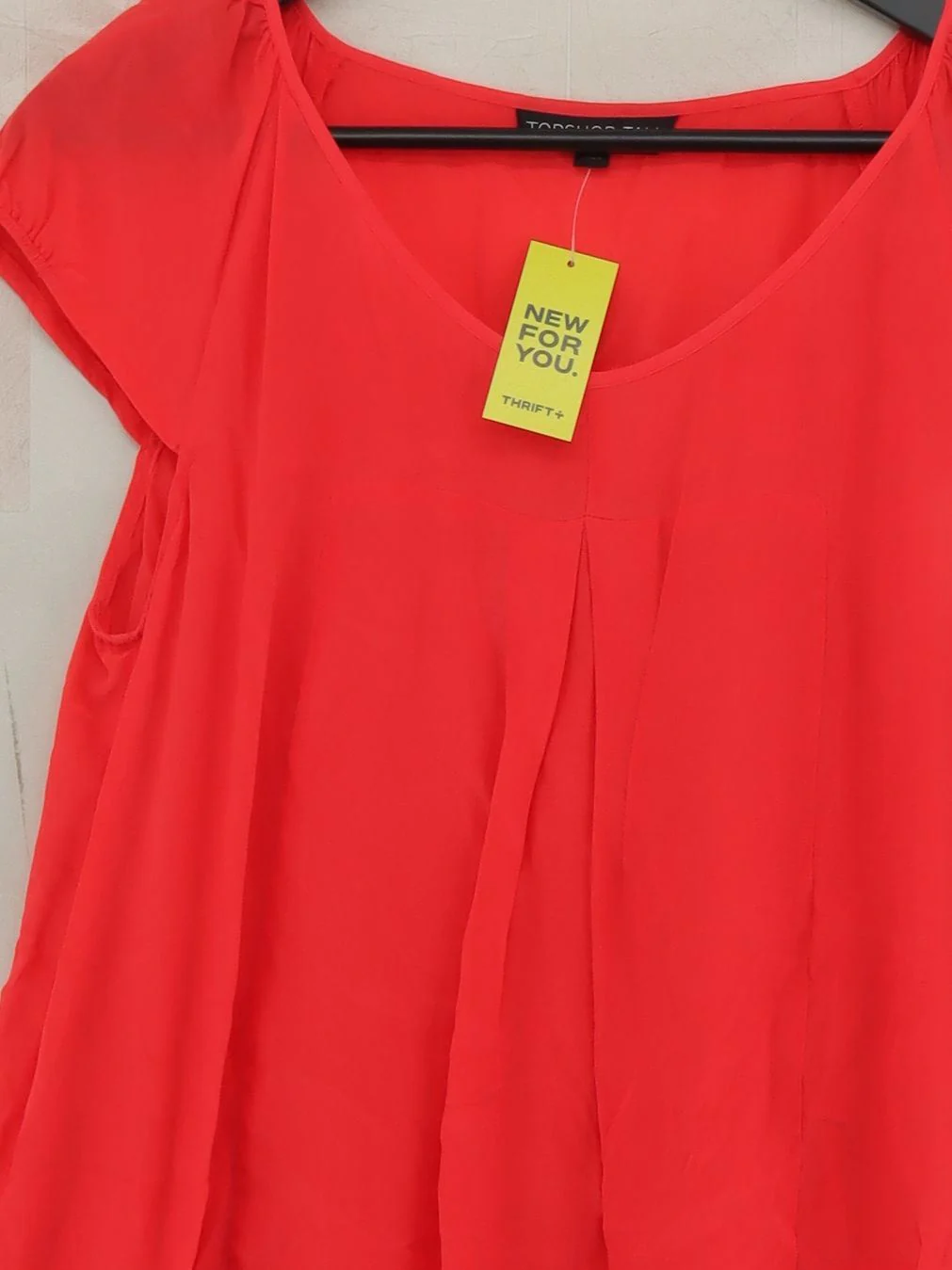 Topshop Skater Mini Dress UK14 in Pink - Image 3