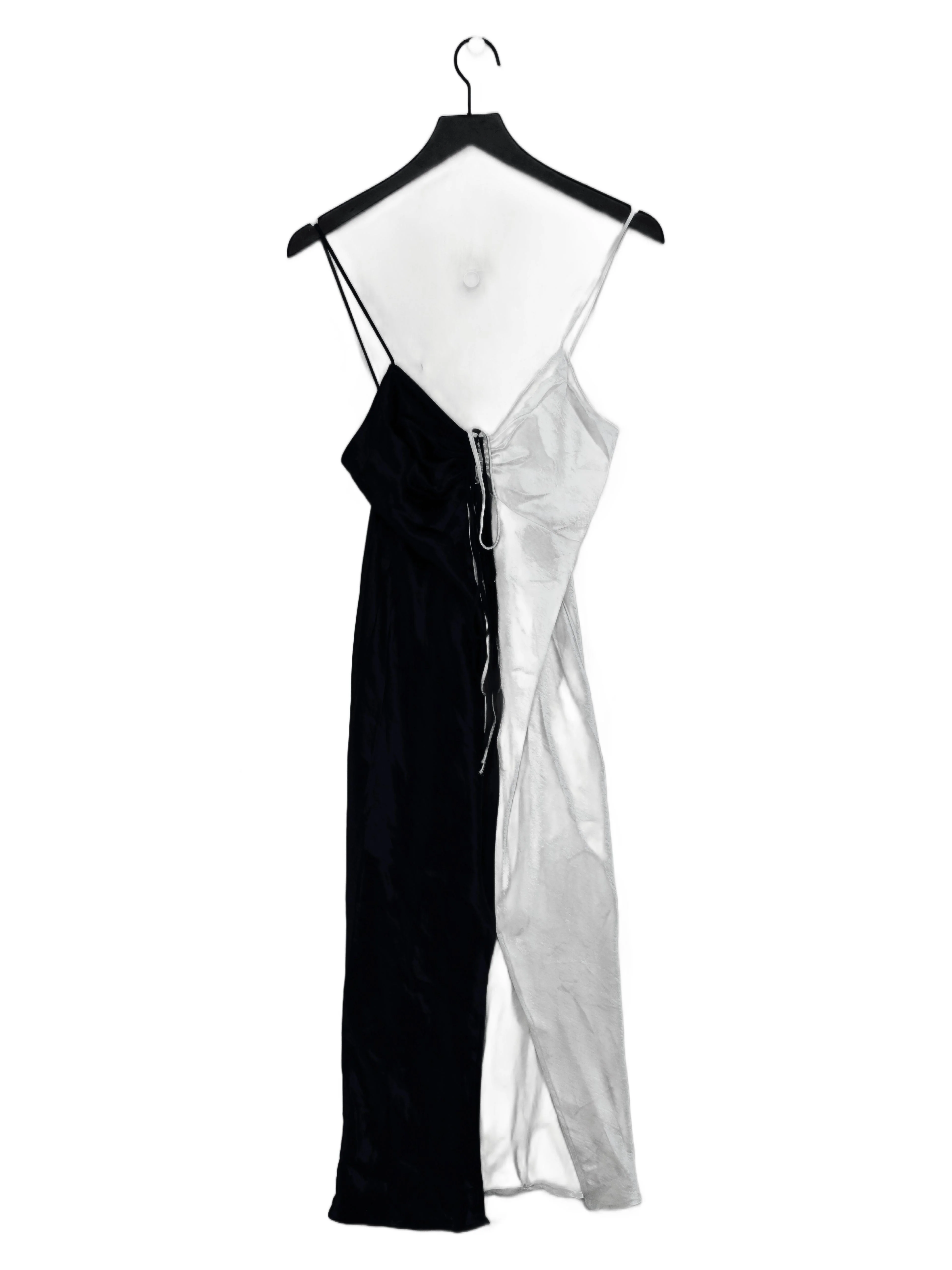 Topshop Slip Maxi Dress UK10 in Multi