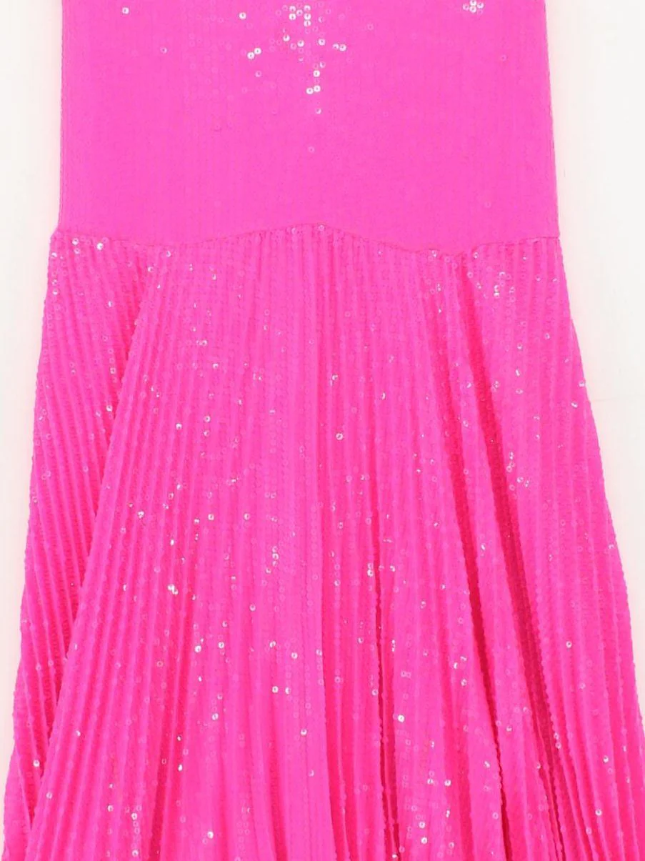 Topshop Slip Maxi Dress UK14 in Pink - Image 3