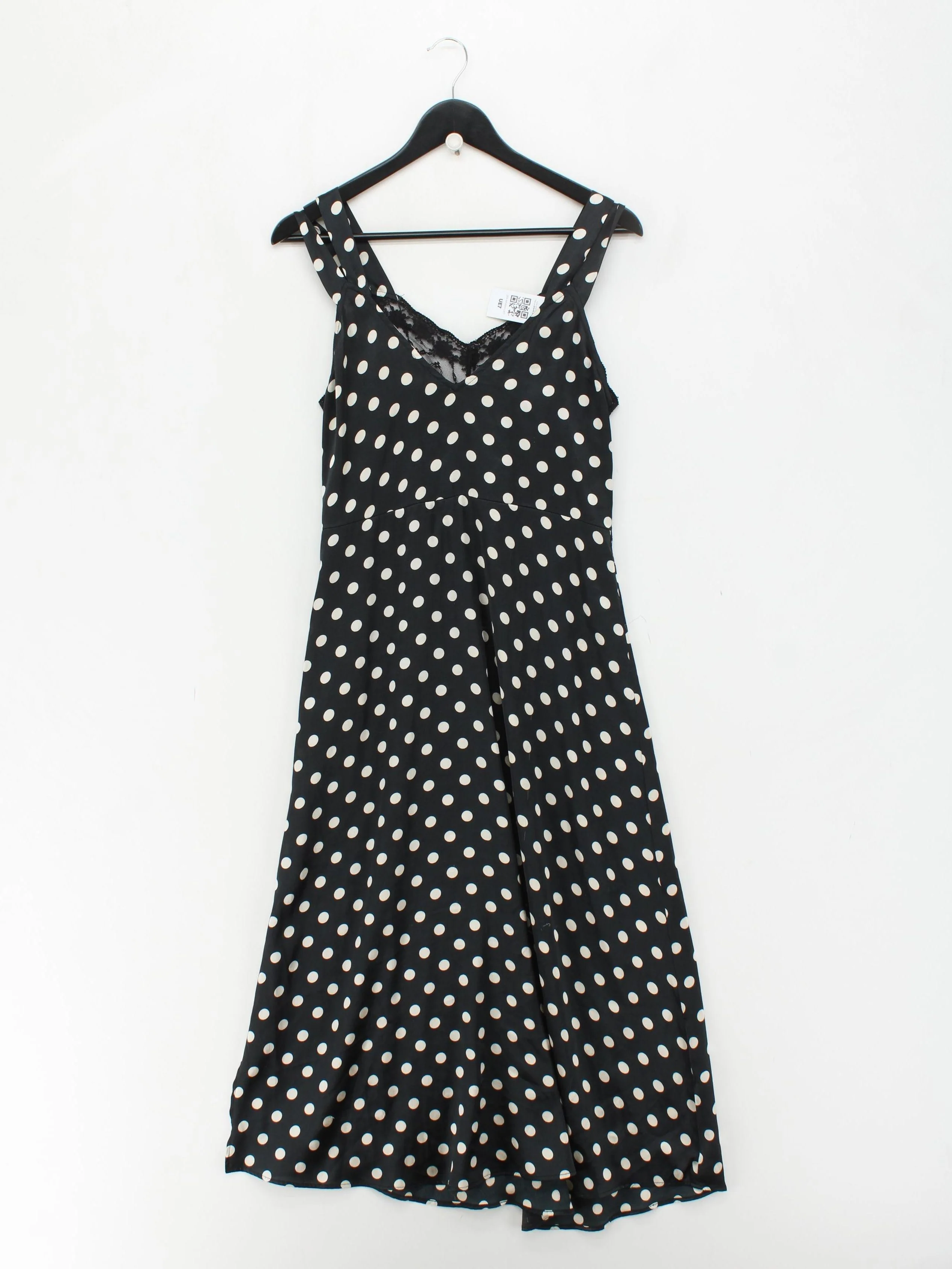 Topshop Slip Midi Dress UK10 in Black - Image 2