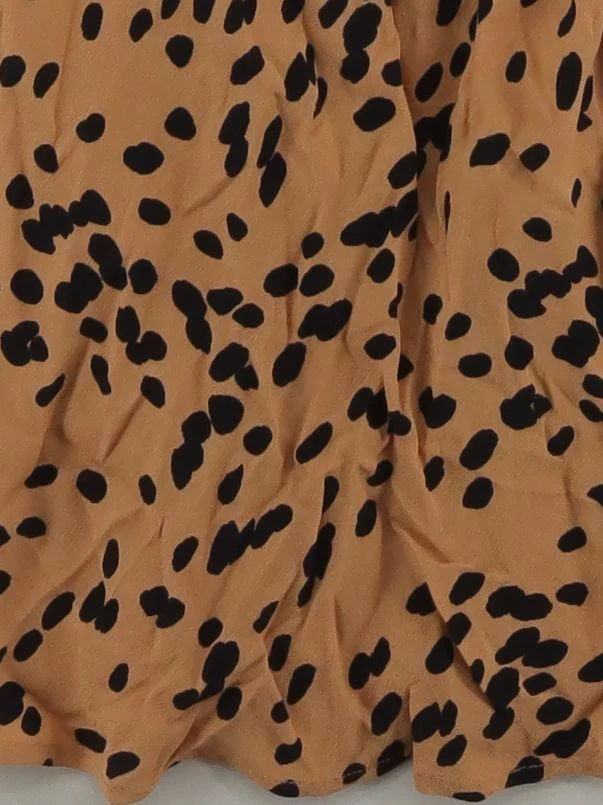 Topshop Slip Midi Dress UK12 in Tan - Image 4