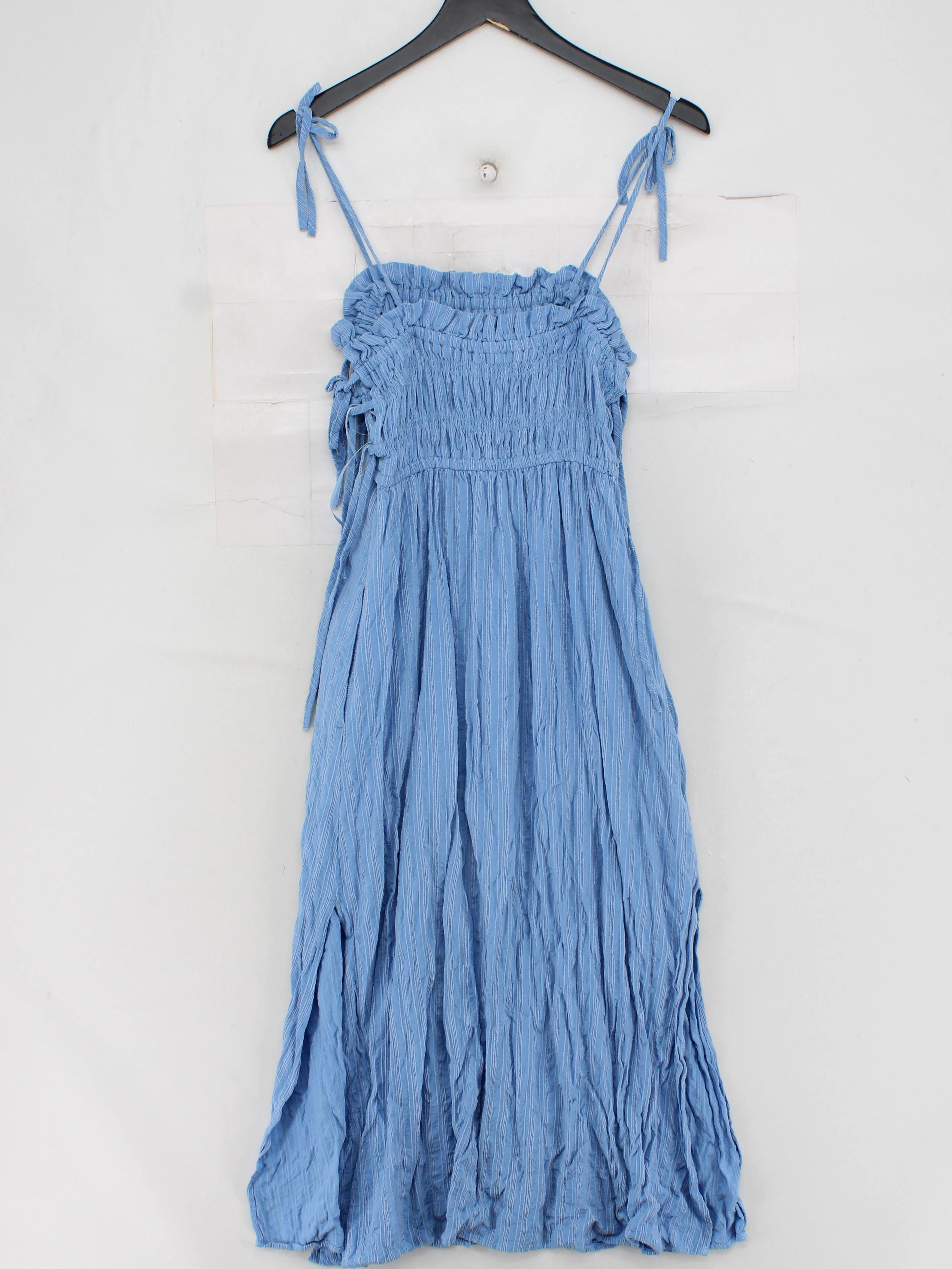 Topshop Slip Midi Dress UK4 in Blue - Image 2