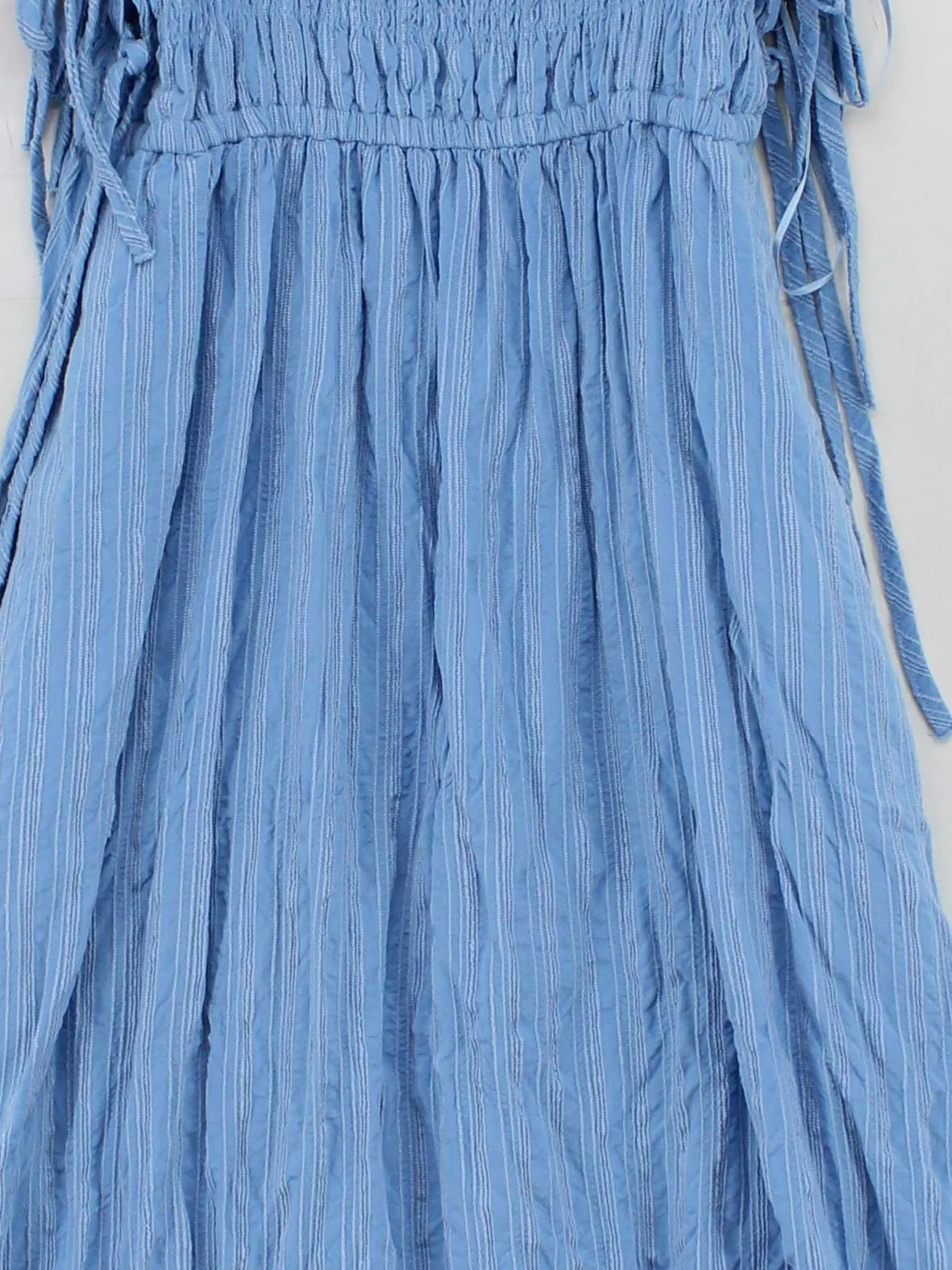 Topshop Slip Midi Dress UK4 in Blue - Image 3