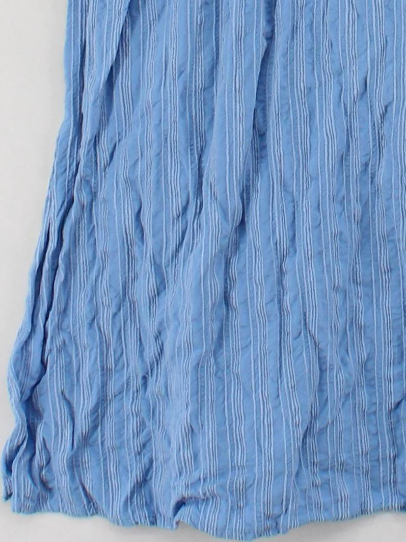 Topshop Slip Midi Dress UK4 in Blue - Image 4