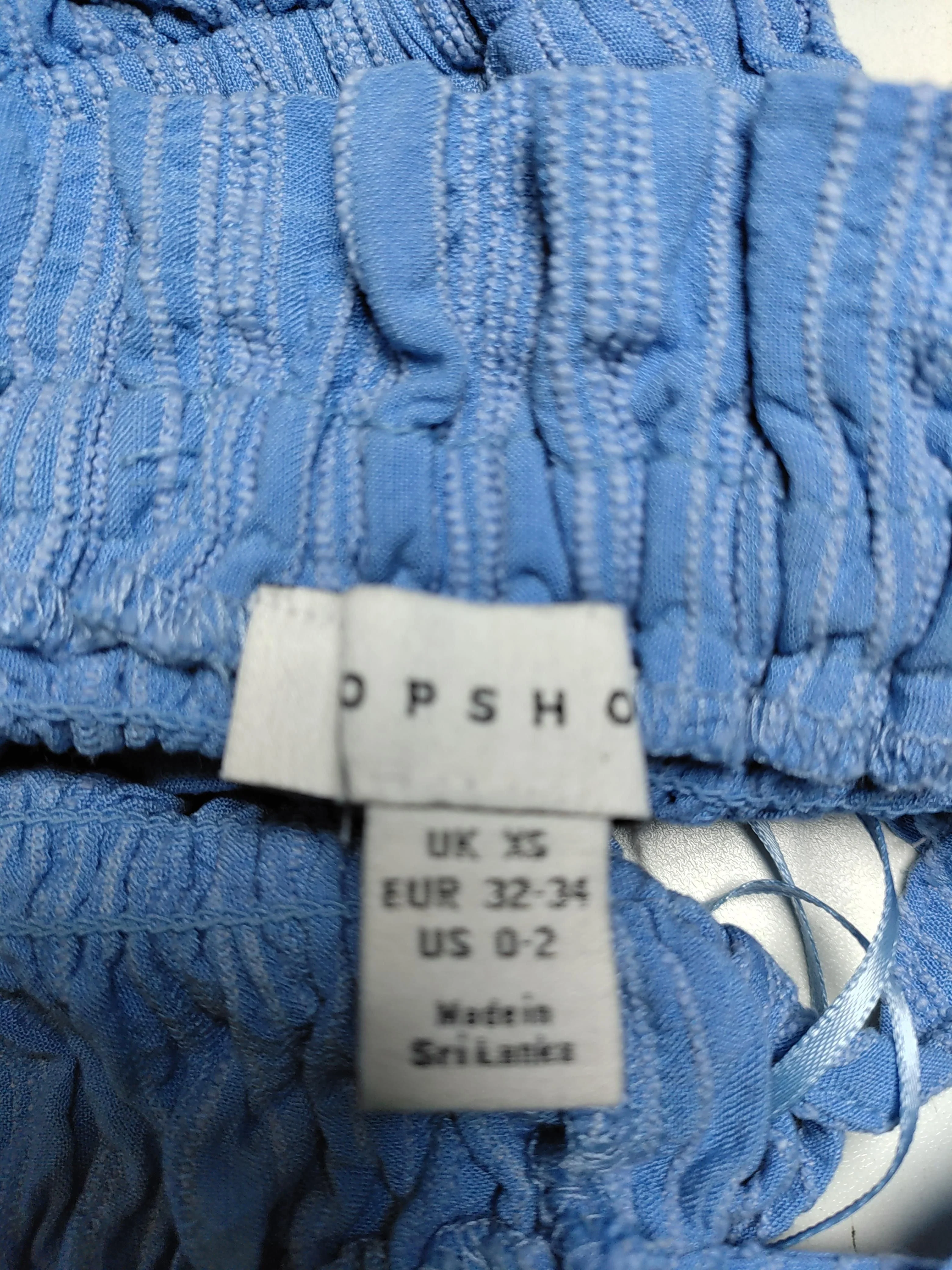 Topshop Slip Midi Dress UK4 in Blue - Image 5