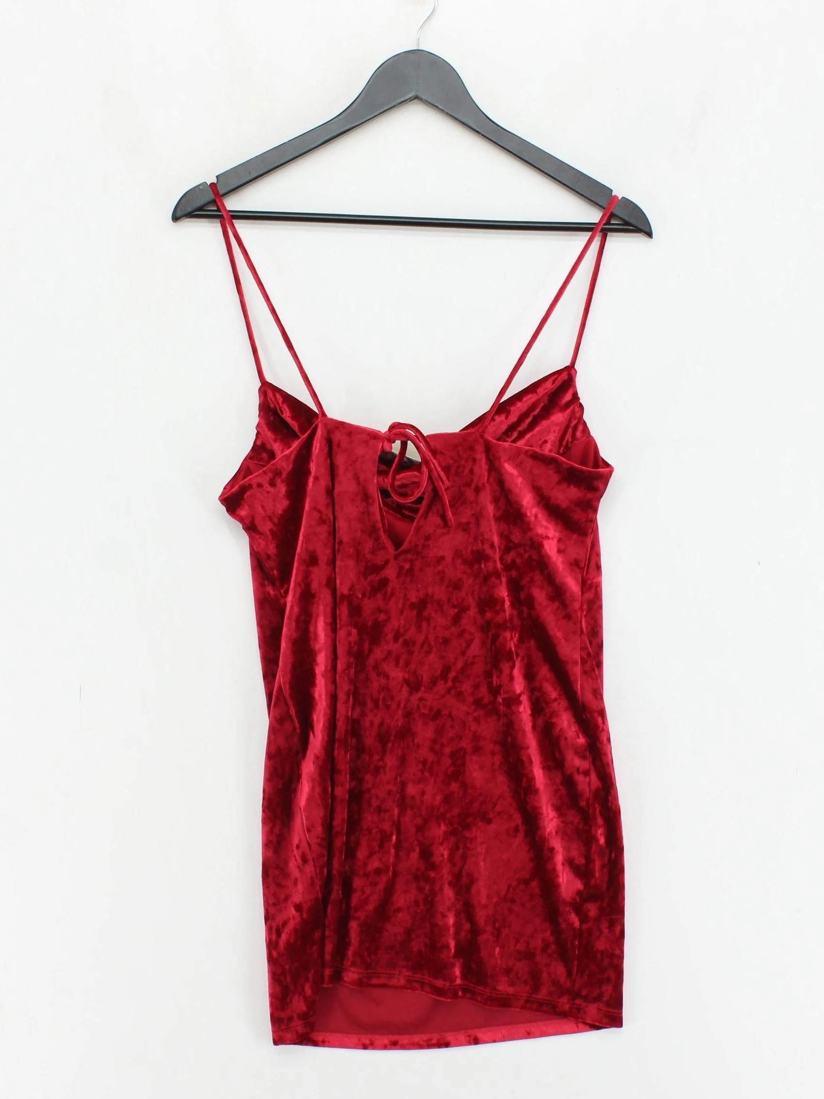 Topshop Slip Mini Dress UK12 in Red - Image 2