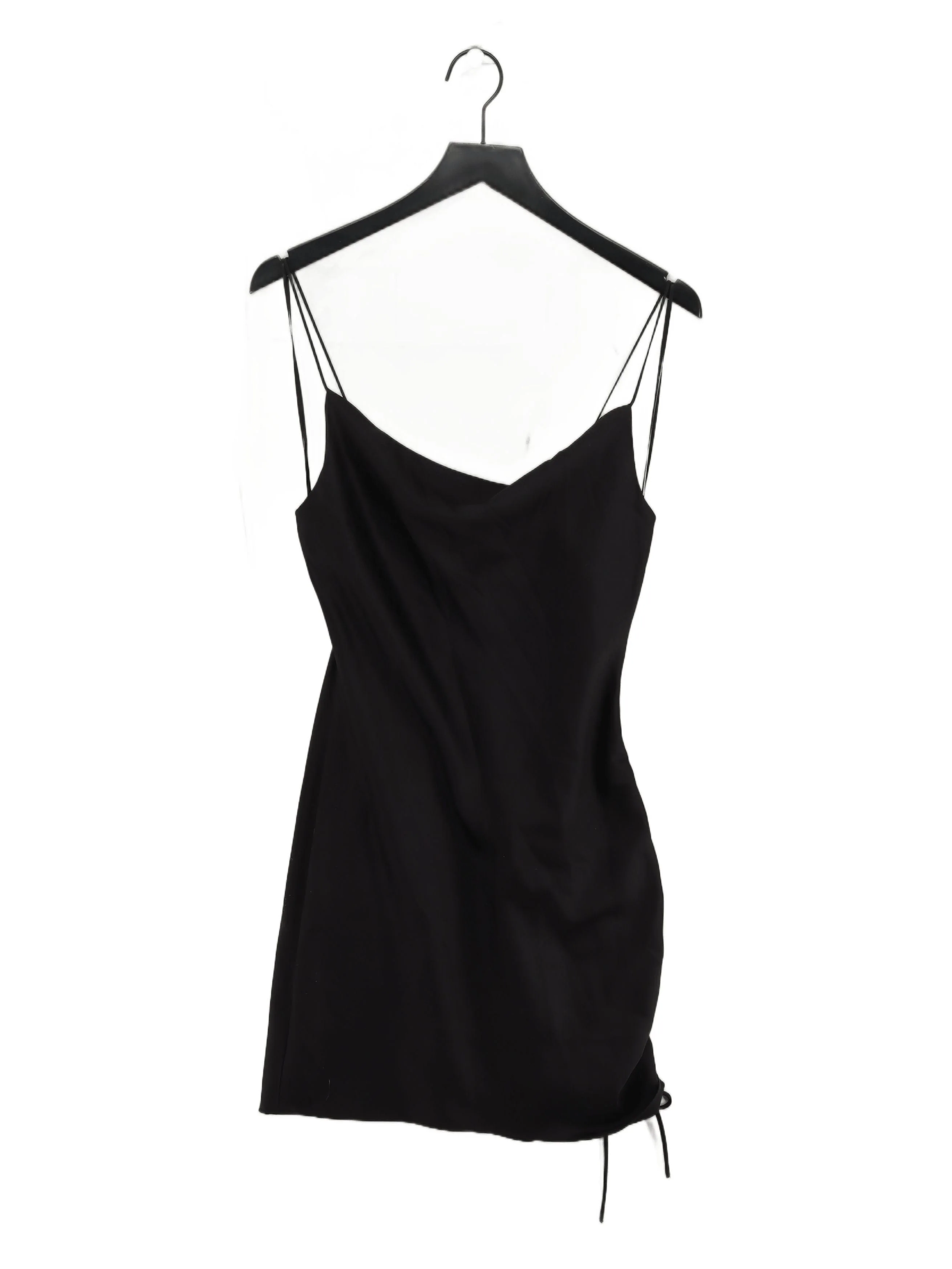 Topshop Slip Mini Dress UK8 in Black