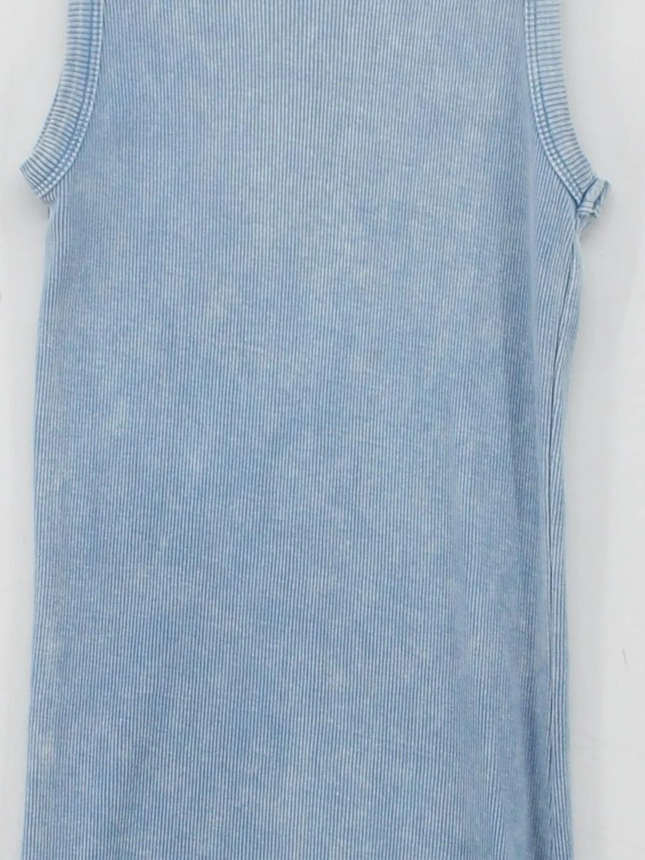 Topshop Tank Mini Dress UK8 in Blue - Image 3