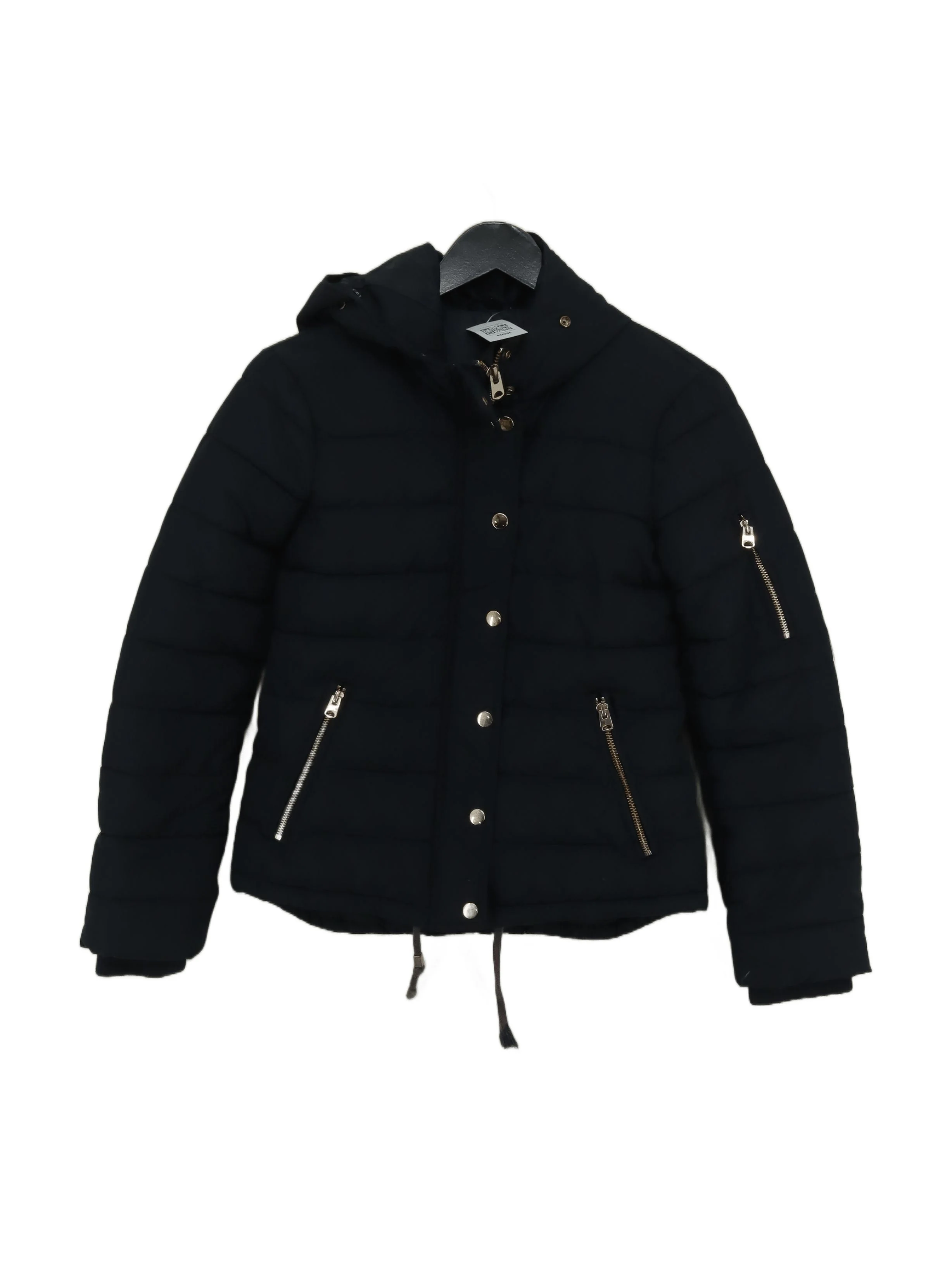 Topshop Windbreaker jacket black