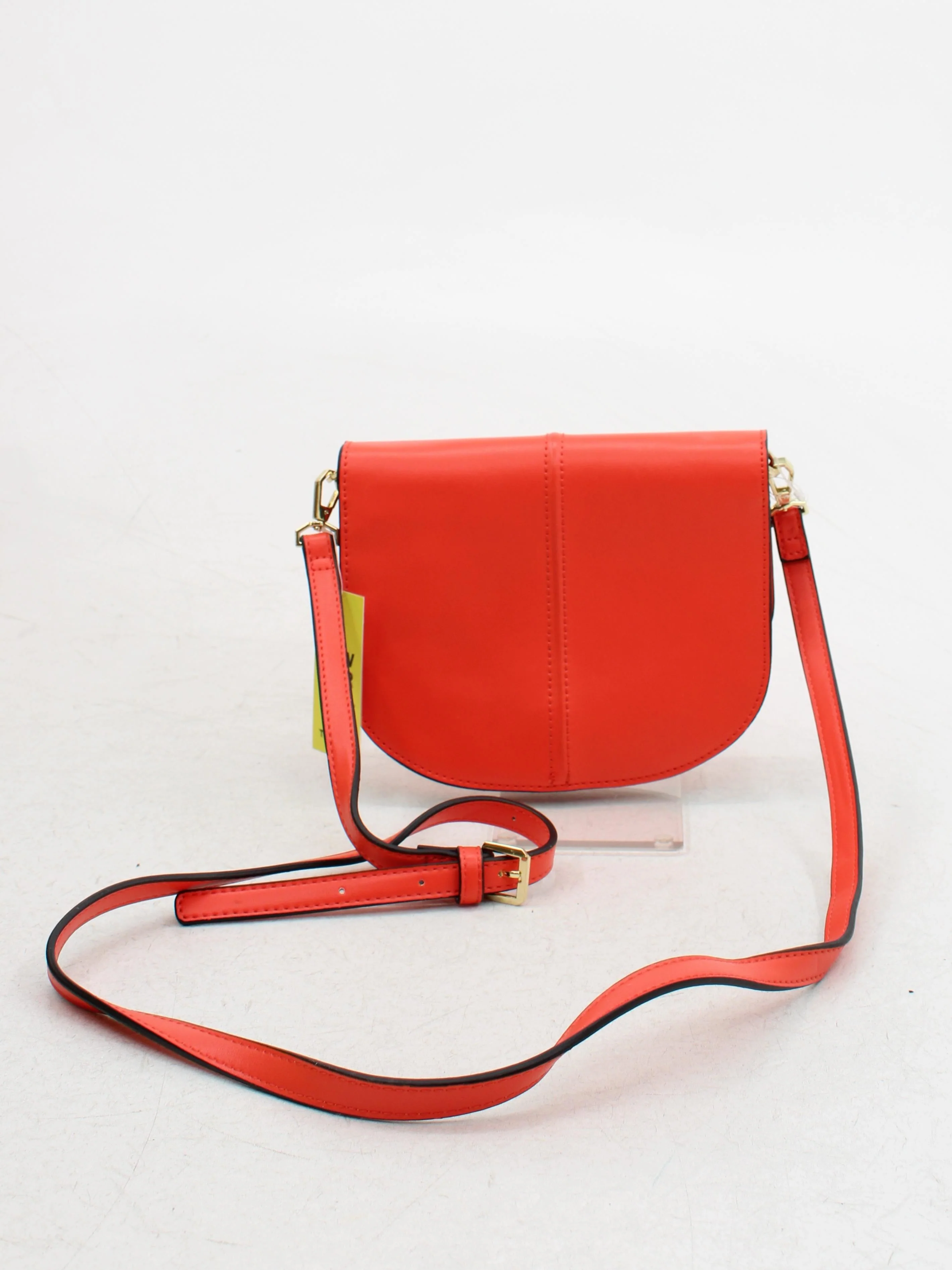 Topshop Women's Bag Red 100% Faux Leather Crossbody - Image 2