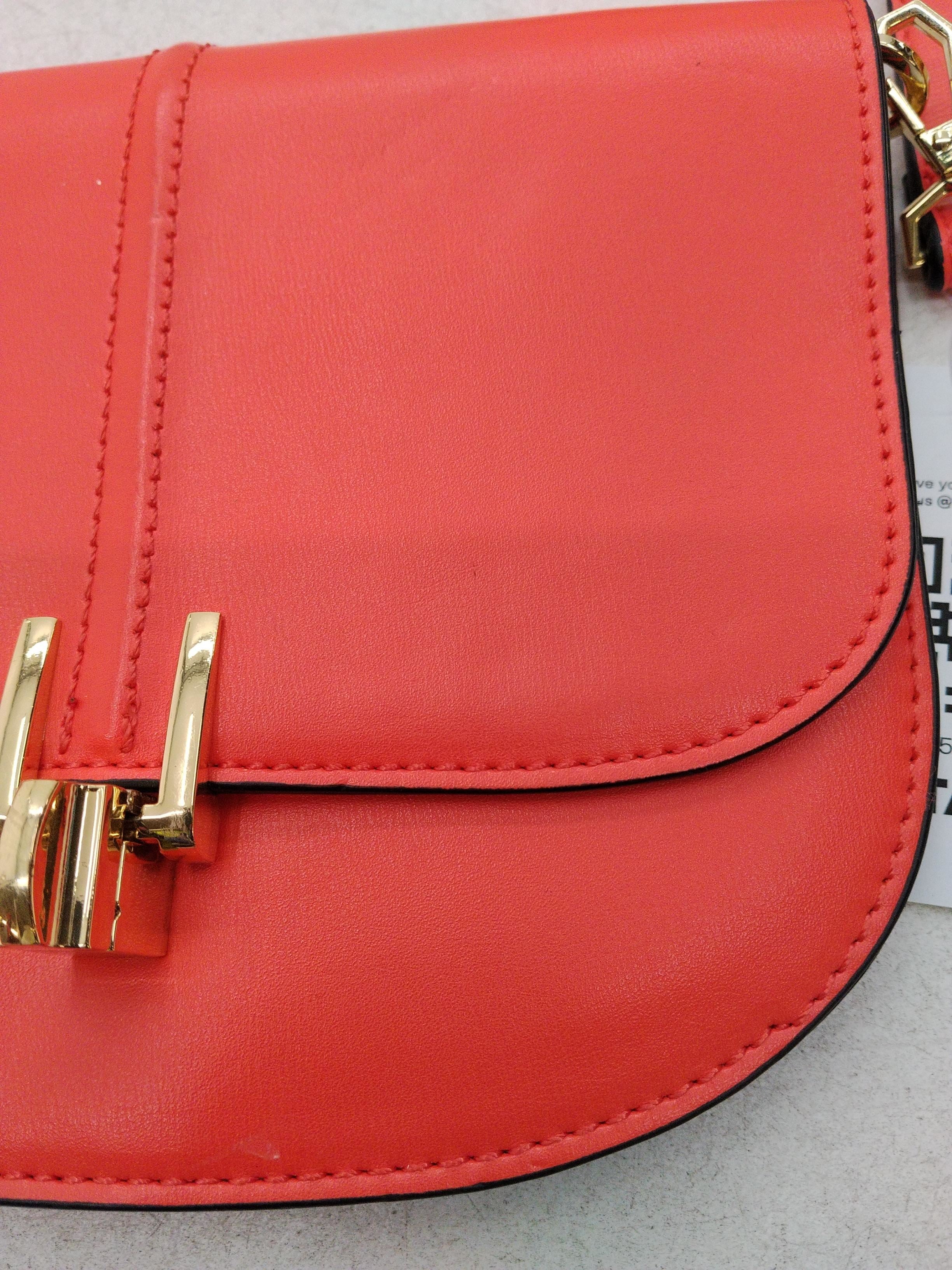 Topshop Women's Bag Red 100% Faux Leather Crossbody - Image 3