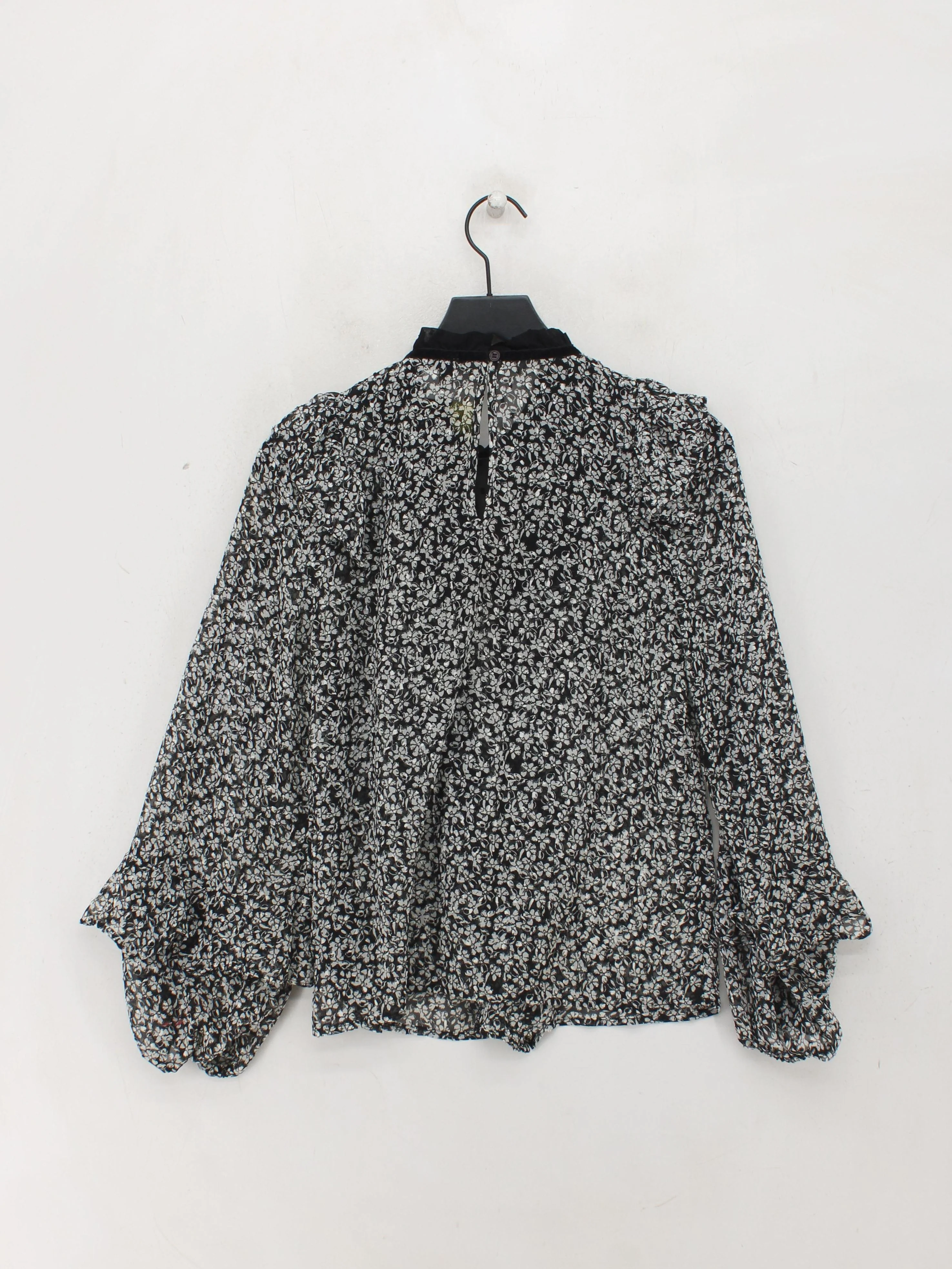 Topshop Women's Blouse UK 10 Multi 100% Polyester Basic - Image 2
