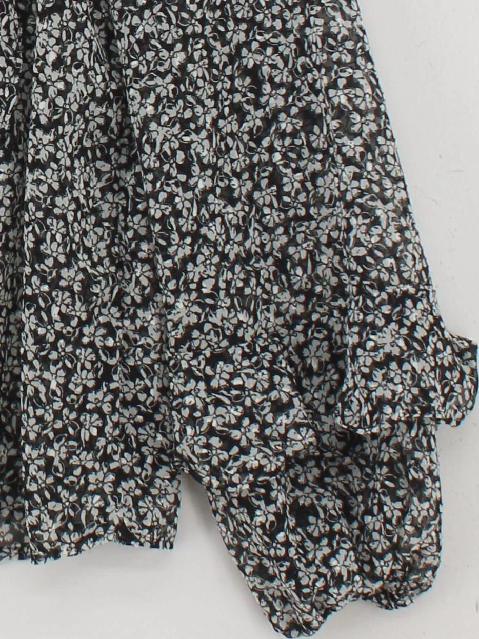 Topshop Women's Blouse UK 10 Multi 100% Polyester Basic - Image 4