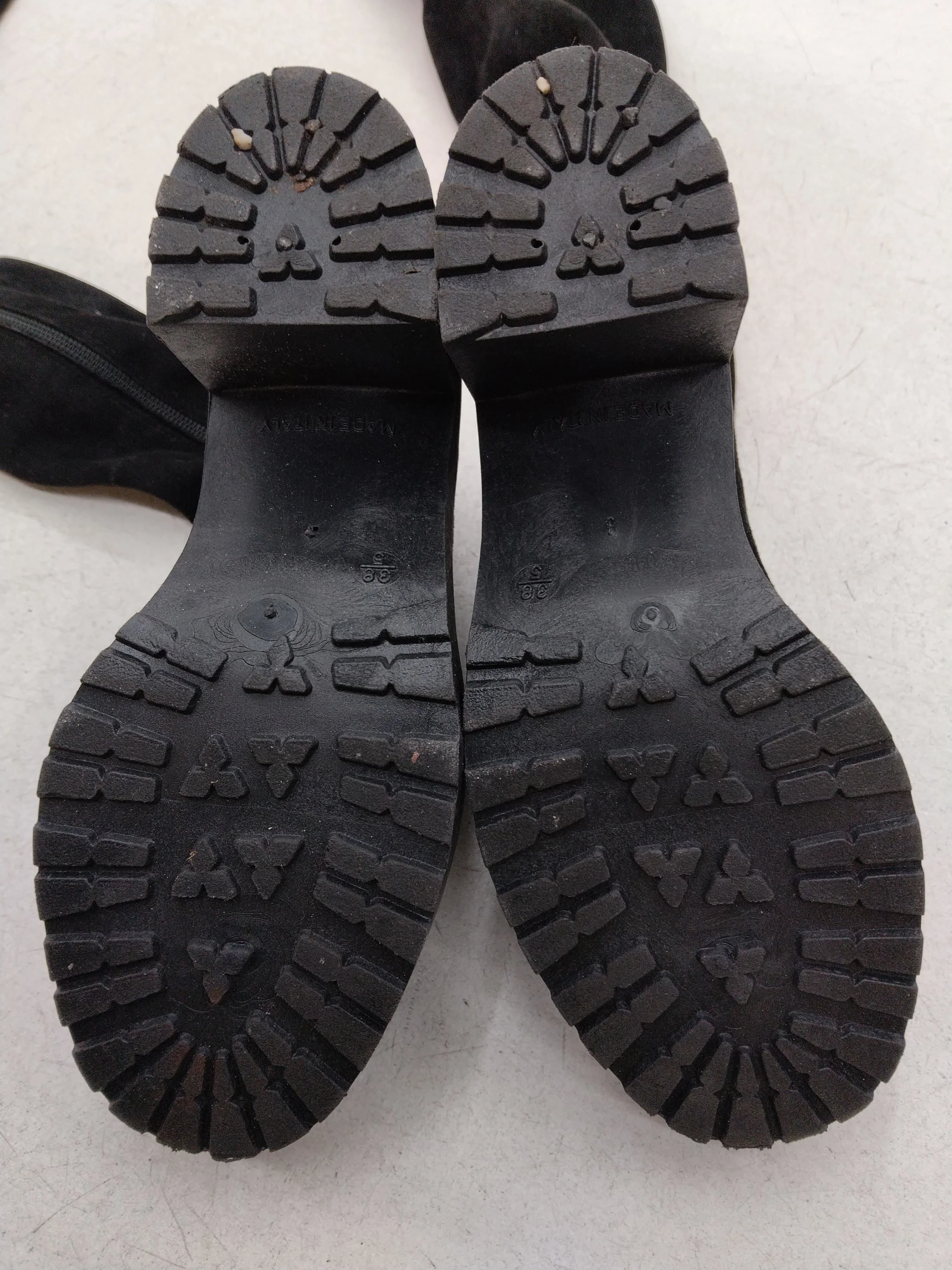 Topshop Women's Boots UK 5 Black 100% Suede Platform - Image 7