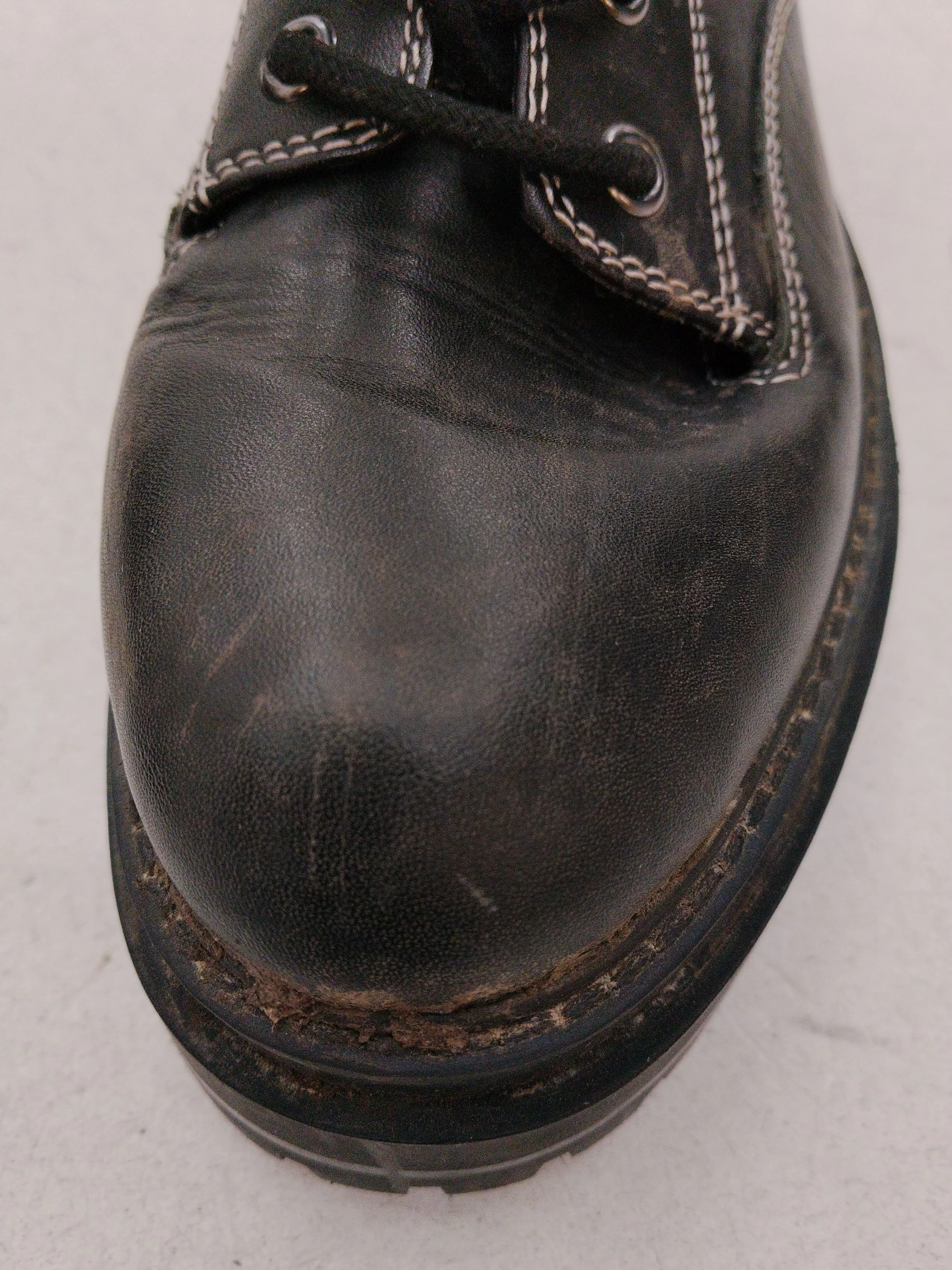 Topshop Women's Boots UK 6 Black 100% Leather Combat - Image 8