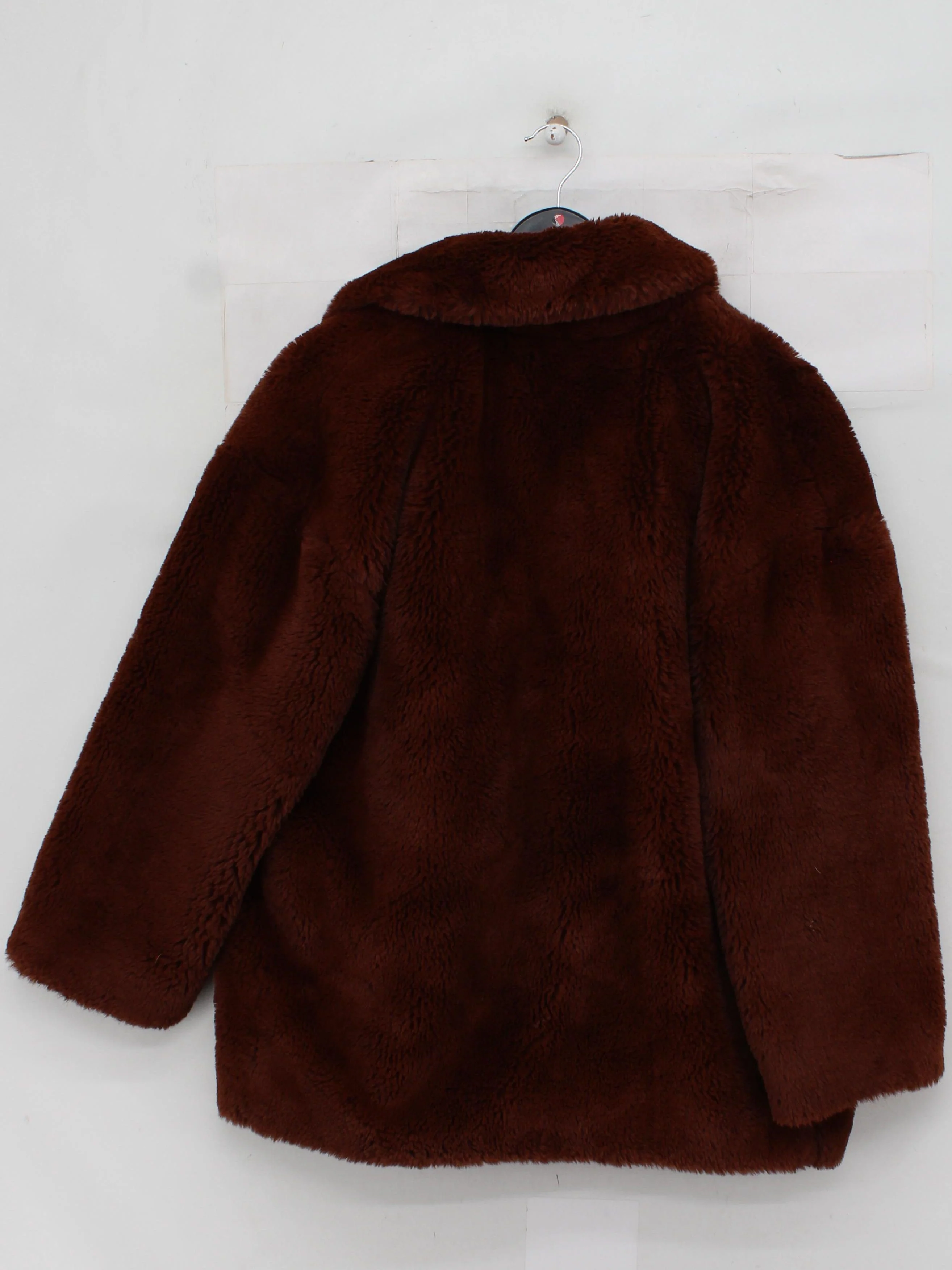 Topshop Women's Coat S Brown 100% Polyester Puffer Jacket - Image 2