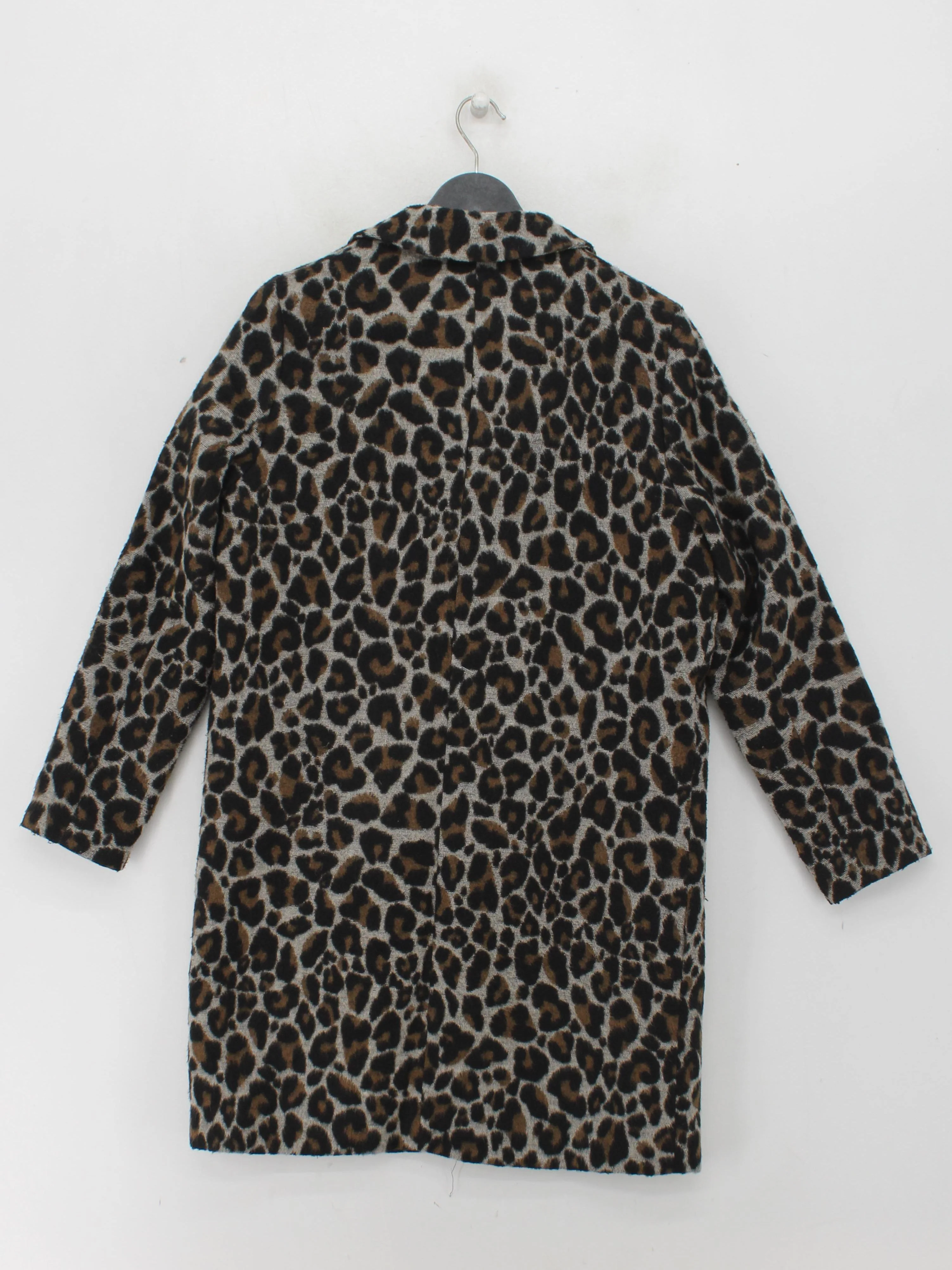 Topshop Women's Coat UK 10 Multi Polyester - Image 2