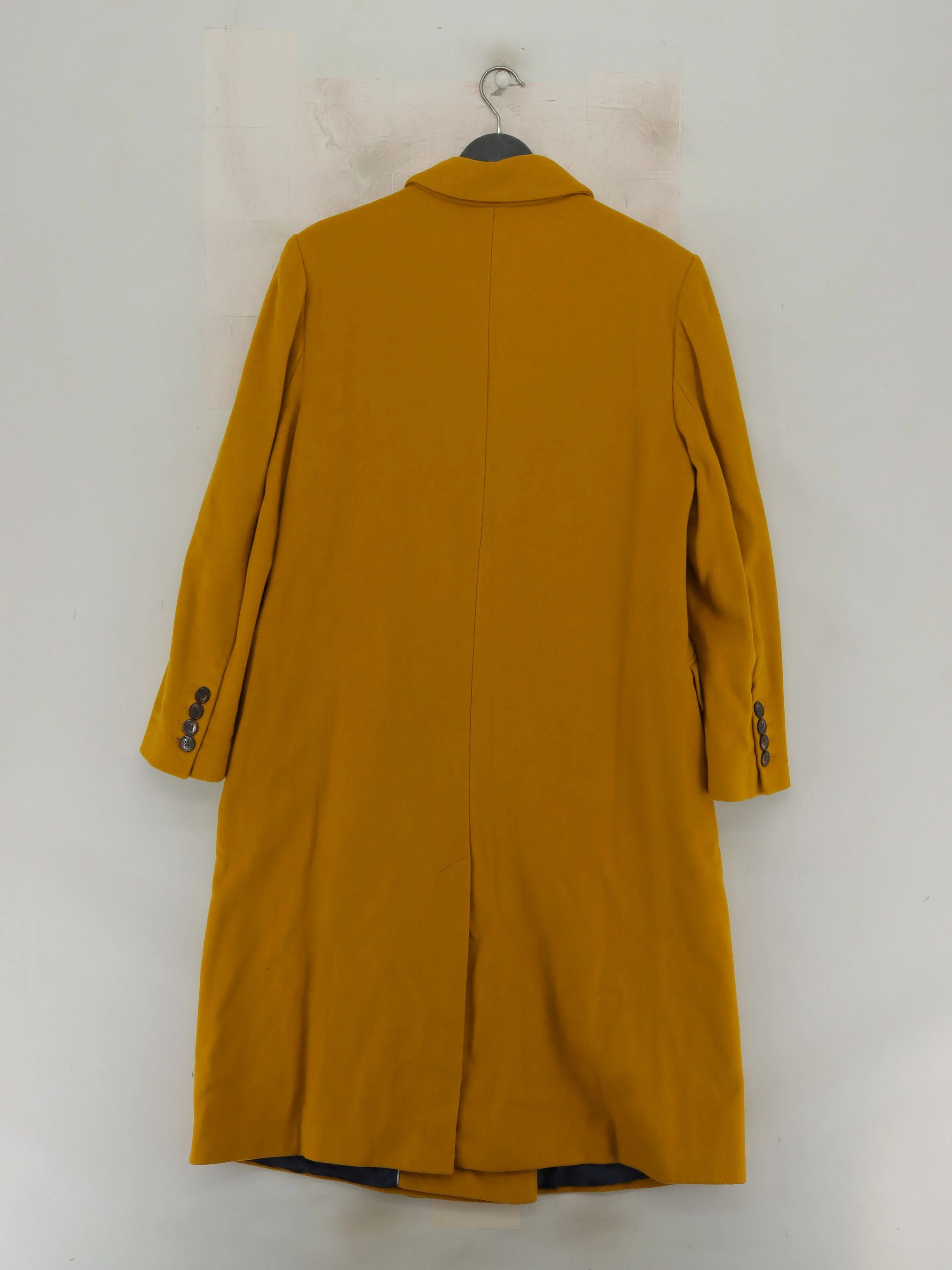 Topshop Women's Coat UK 14 Yellow 100% Other Overcoat - Image 2