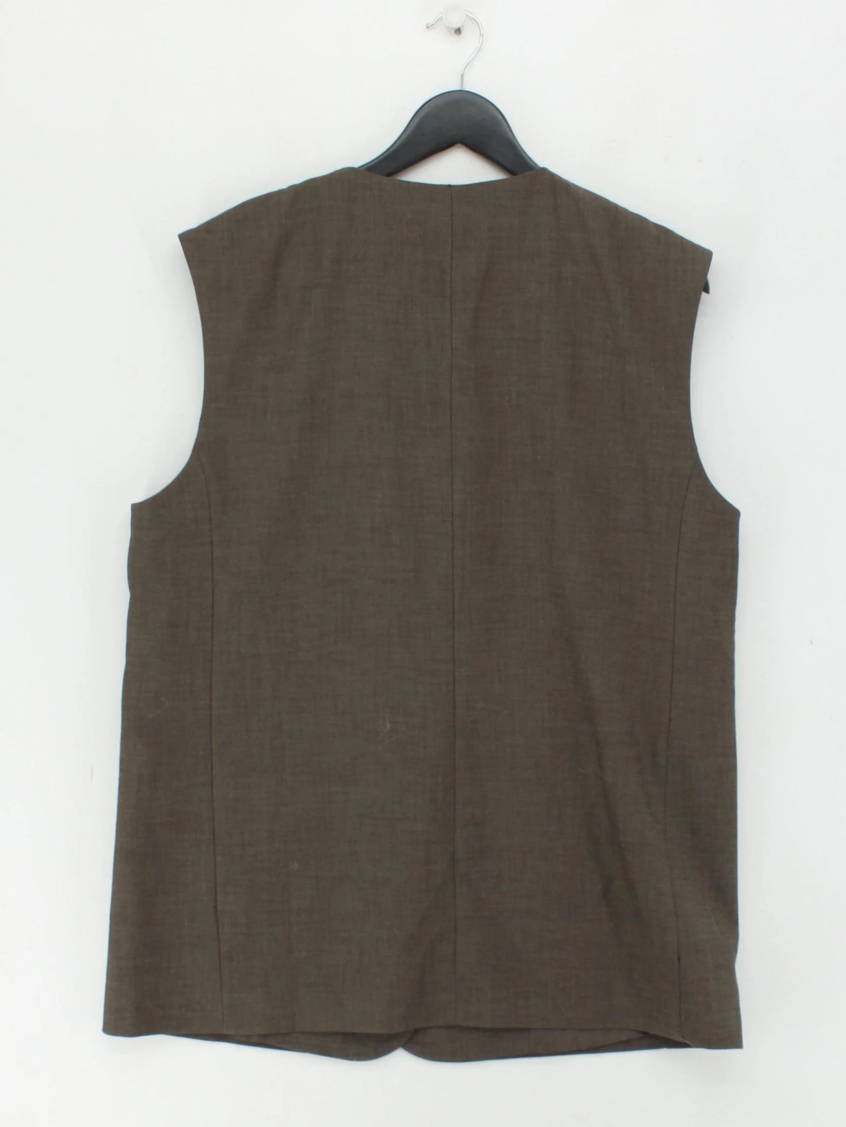 Topshop Women's Coat UK 8 Brown Polyester with Viscose, Elastane Overcoat - Image 2