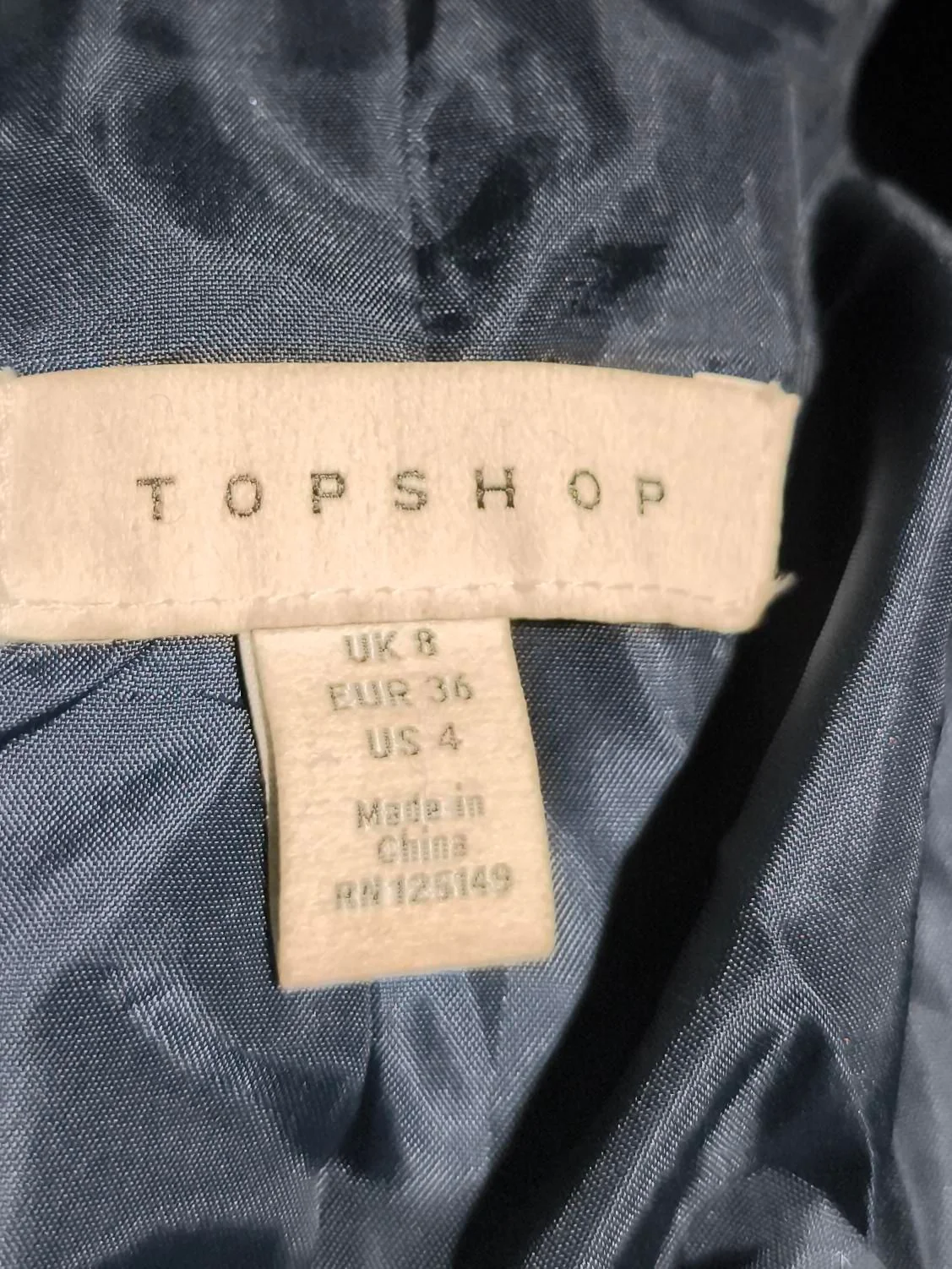 Topshop Women's Coat UK 8 Green Polyester with Other Trench Coat - Image 7